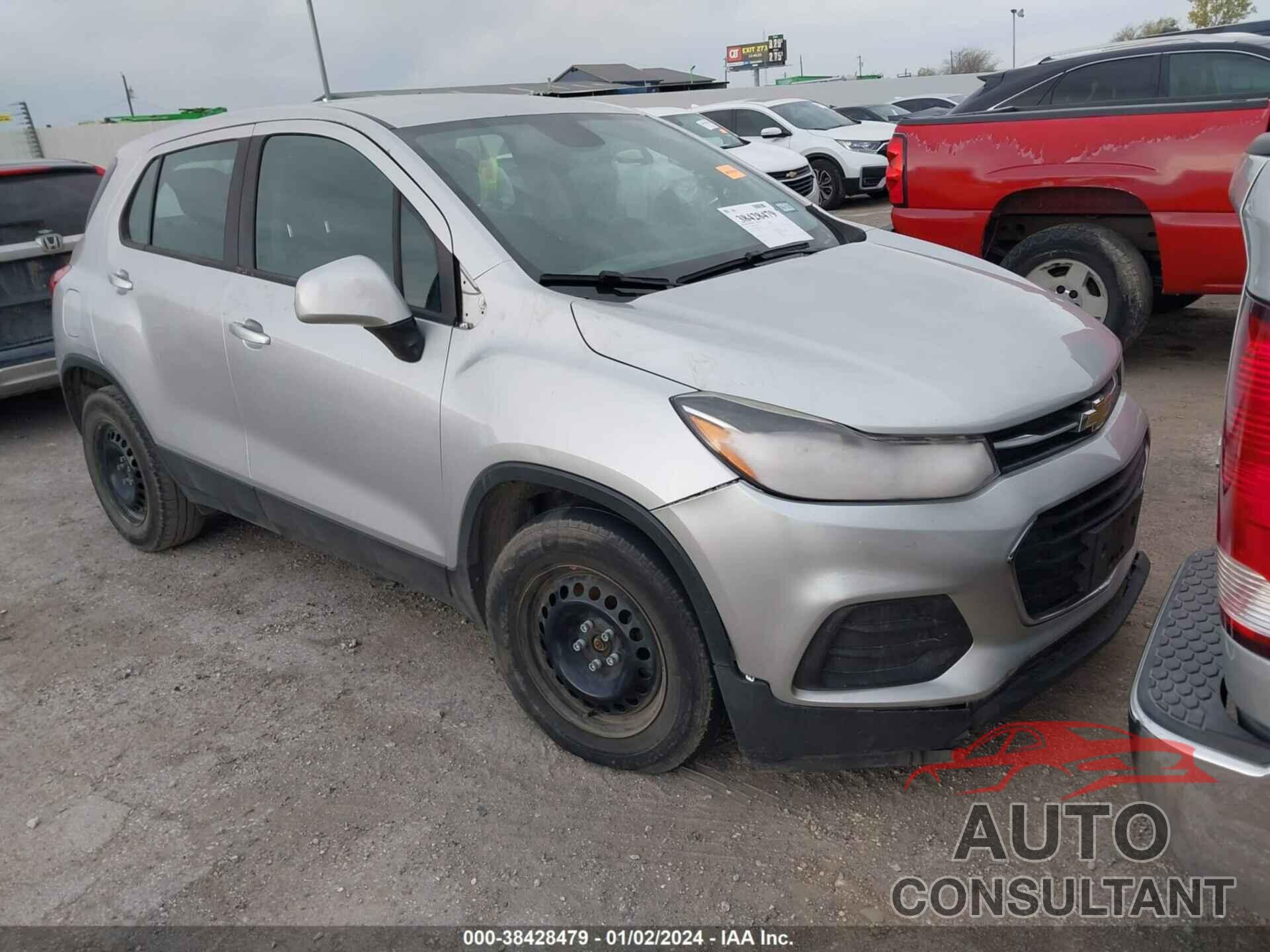 CHEVROLET TRAX 2017 - KL7CJKSB8HB147880