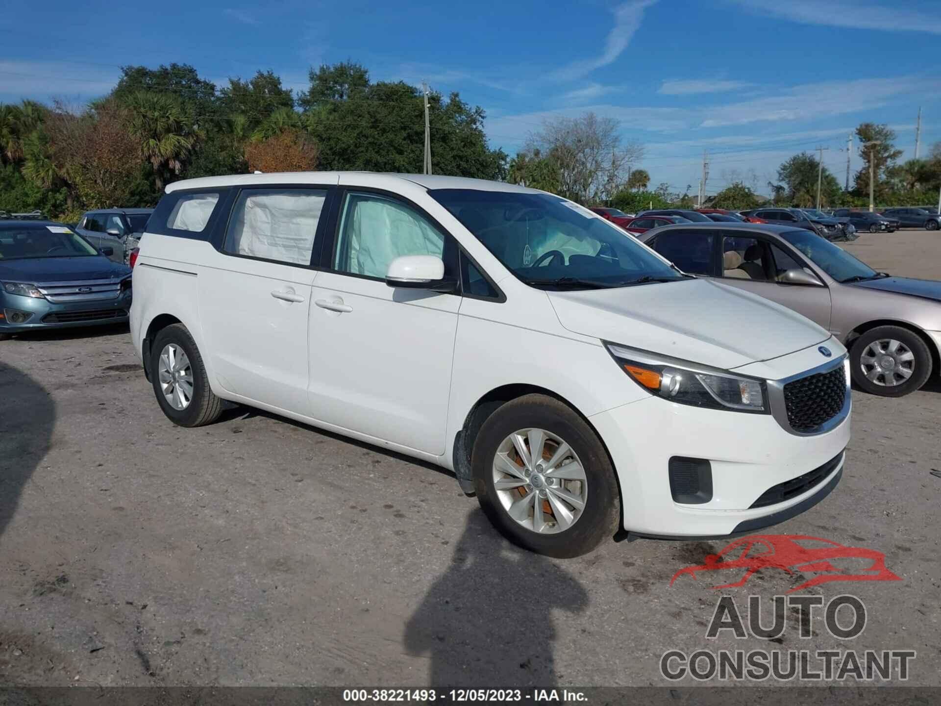 KIA SEDONA 2017 - KNDMA5C14H6263276