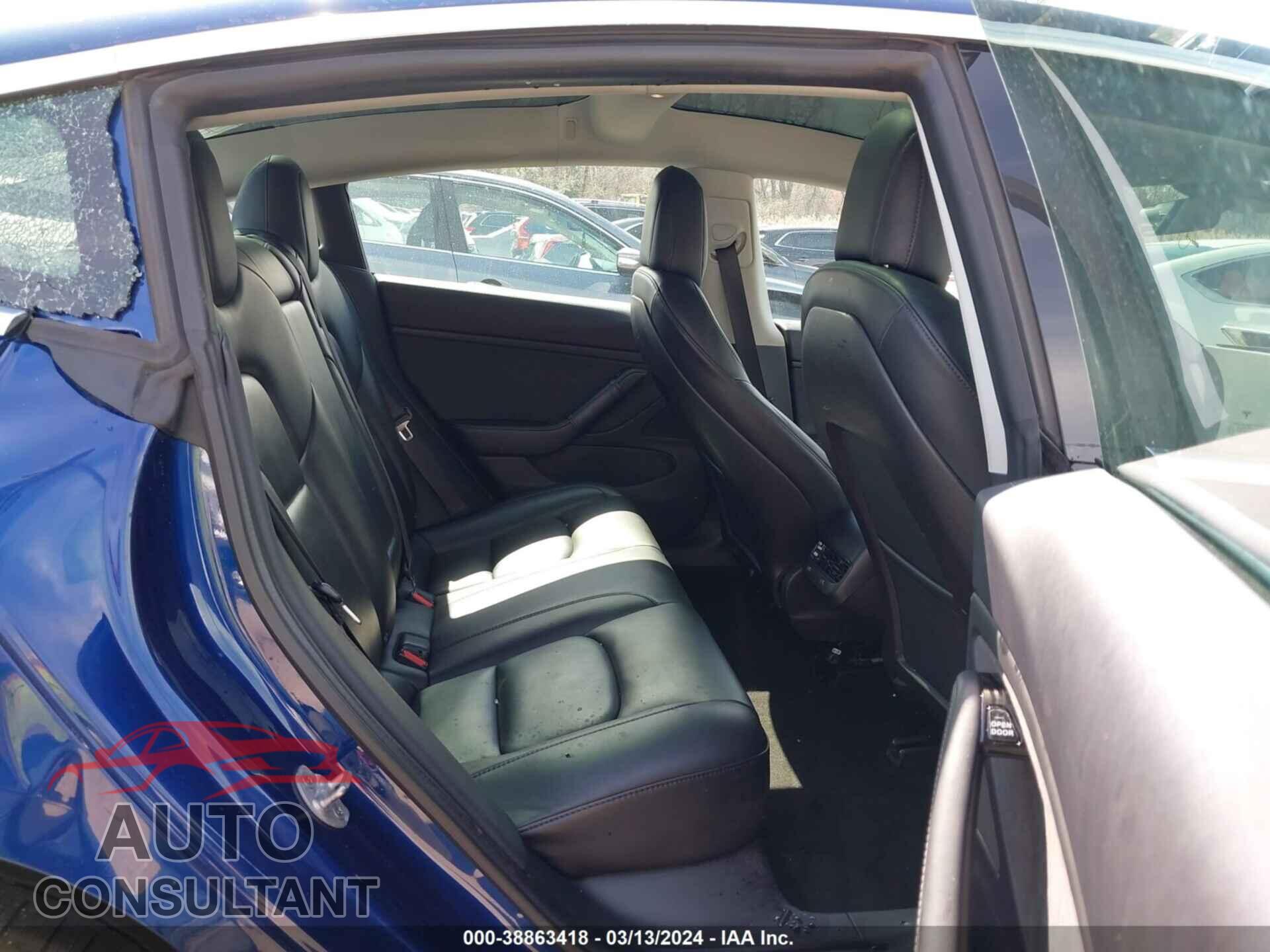 TESLA MODEL 3 2019 - 5YJ3E1EAXKF436087