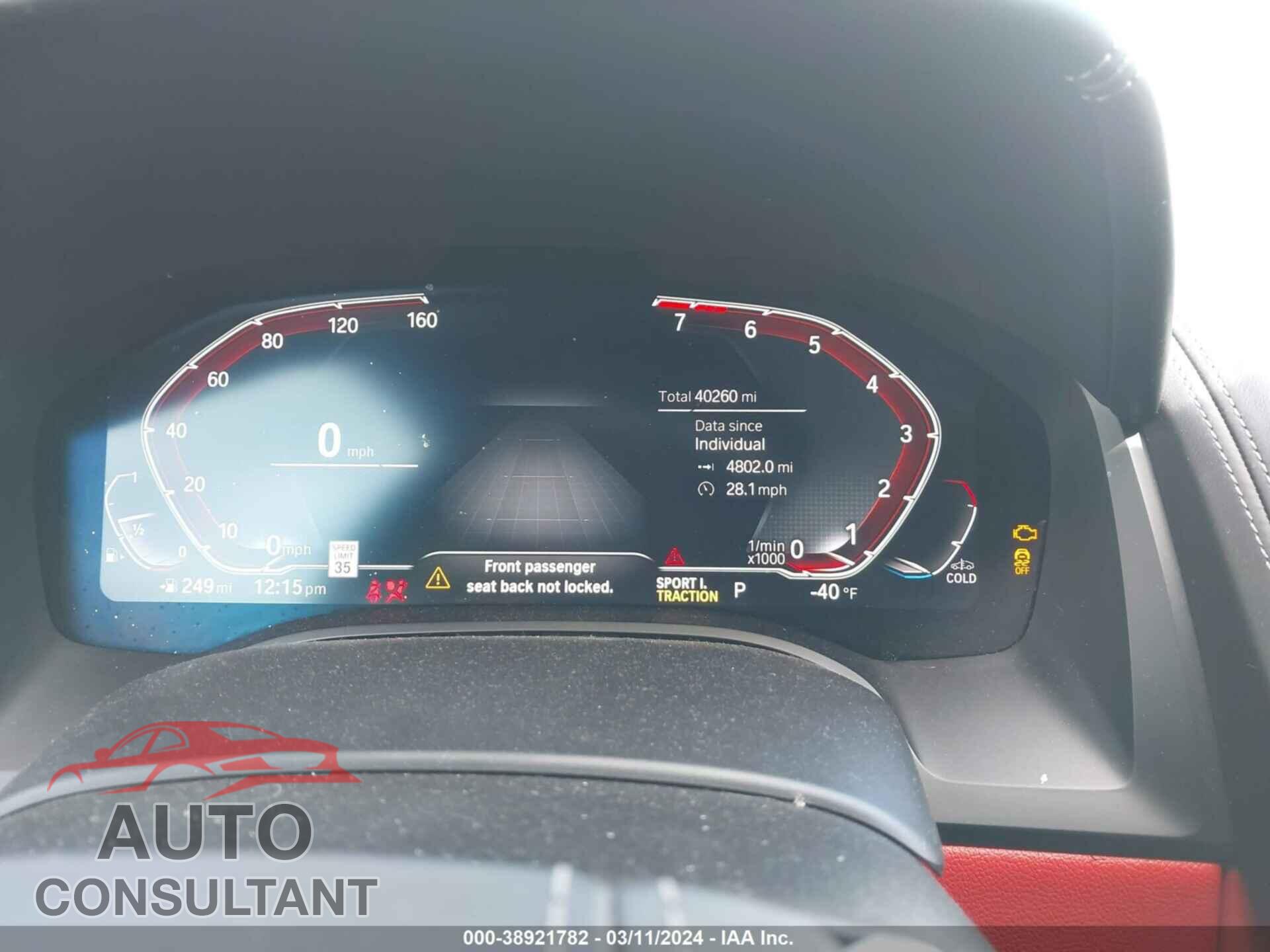 BMW 840I 2021 - WBAAE2C05MCF72070
