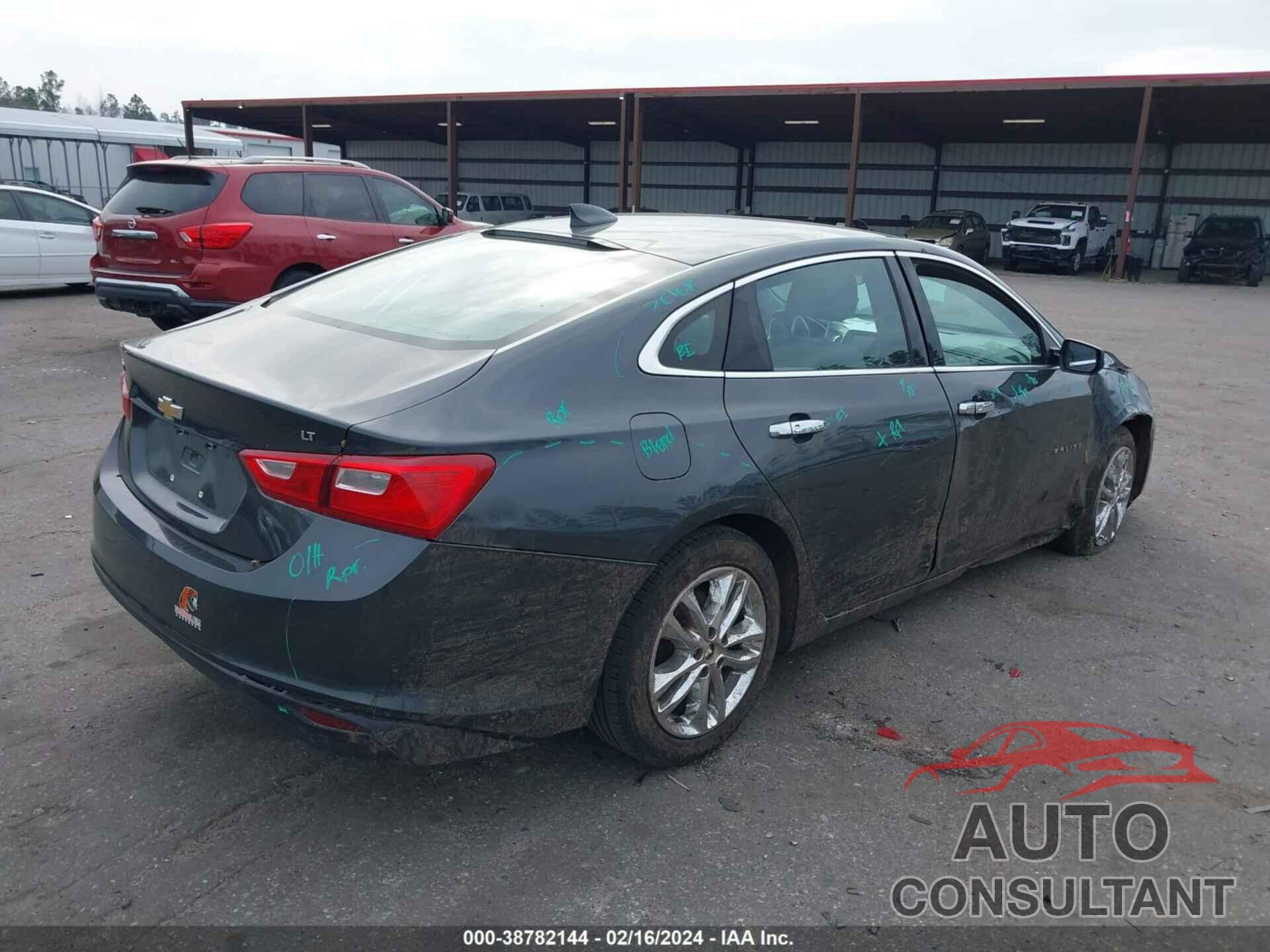 CHEVROLET MALIBU 2016 - 1G1ZE5ST4GF309015