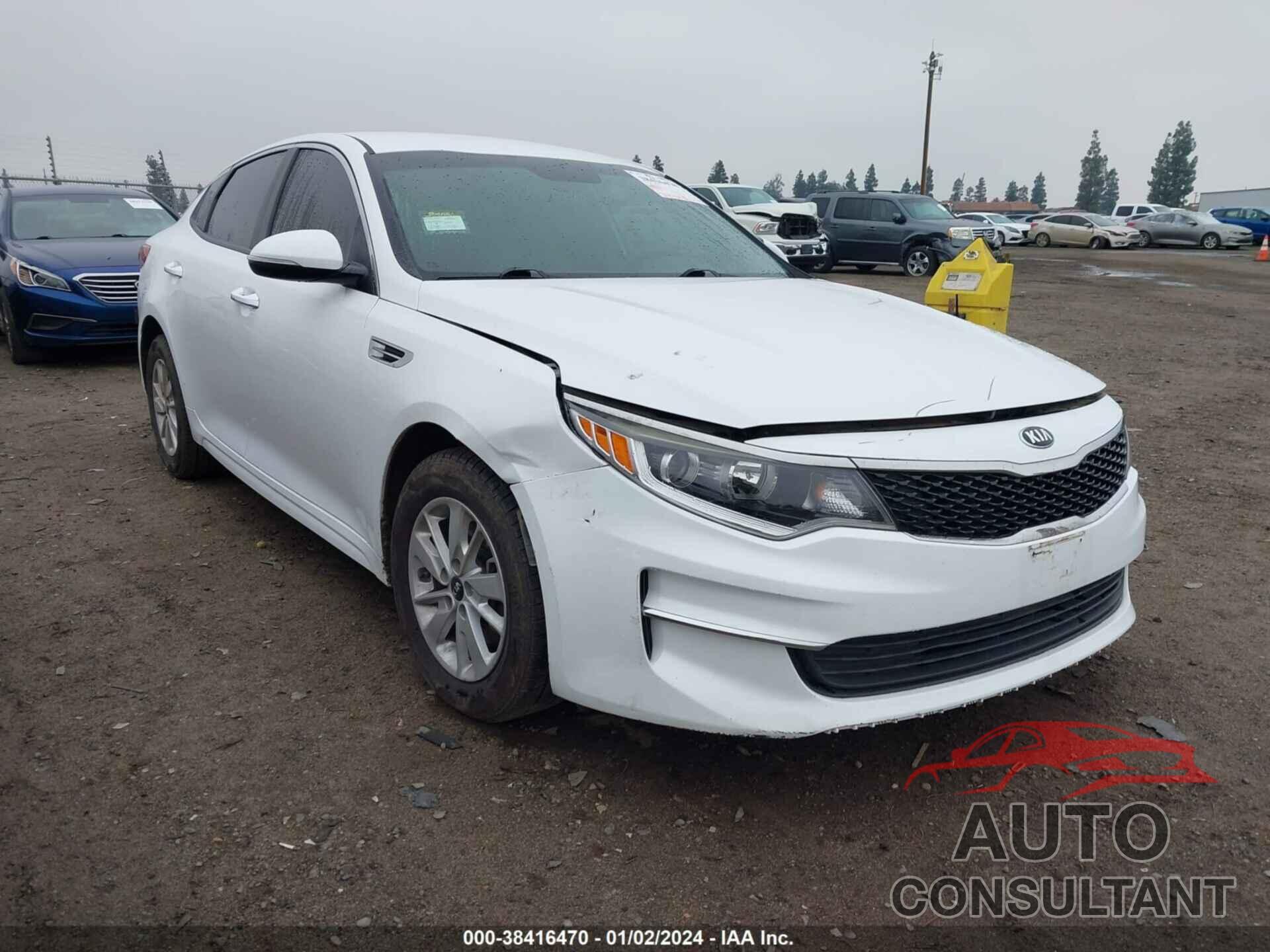 KIA OPTIMA 2018 - 5XXGT4L31JG235512
