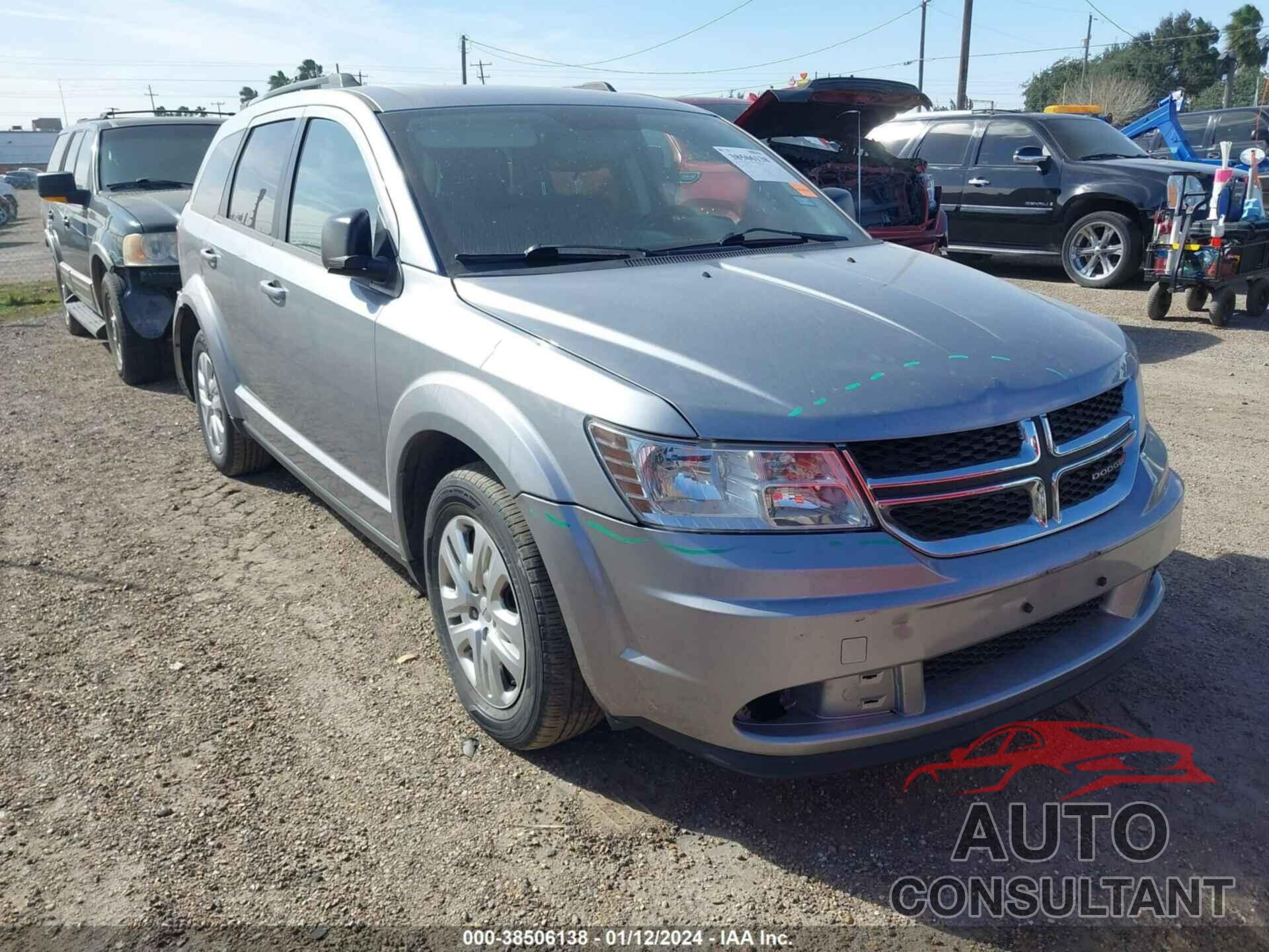 DODGE JOURNEY 2017 - 3C4PDCAB5HT638215