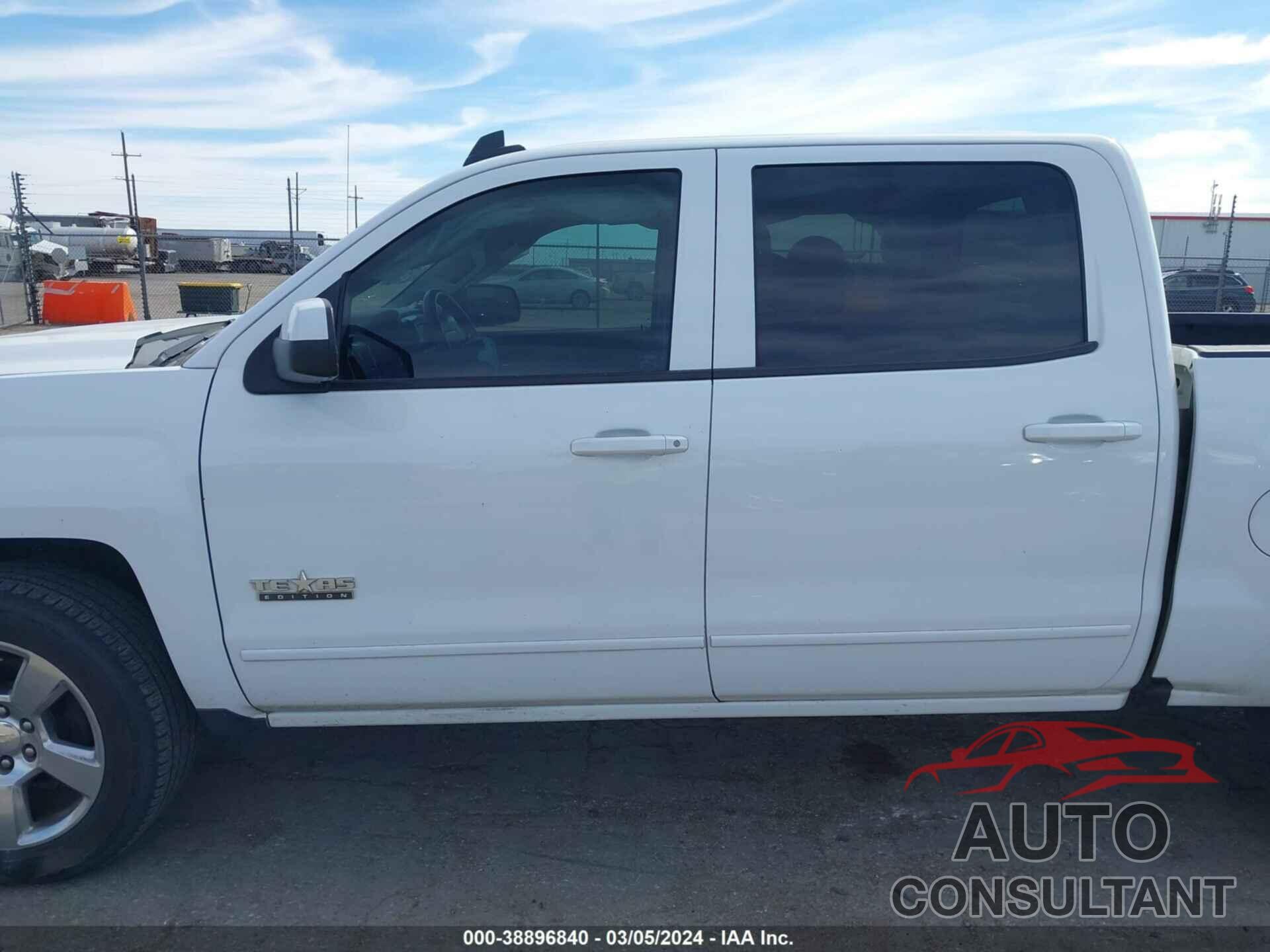 CHEVROLET SILVERADO 1500 2017 - 3GCUKREC5HG147697