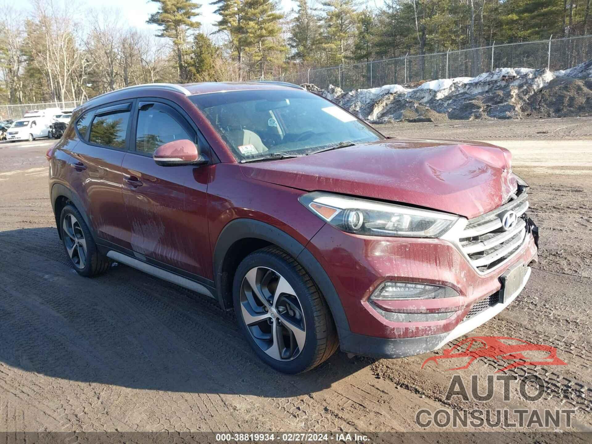 HYUNDAI TUCSON 2017 - KM8J33A21HU424719