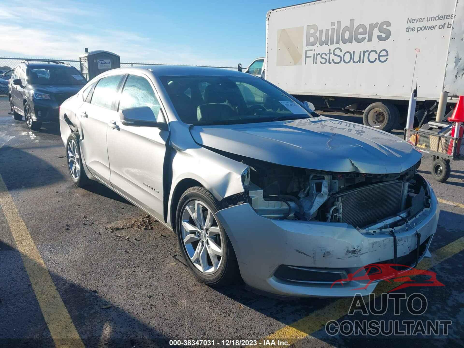 CHEVROLET IMPALA 2016 - 2G1105SAXG9169586