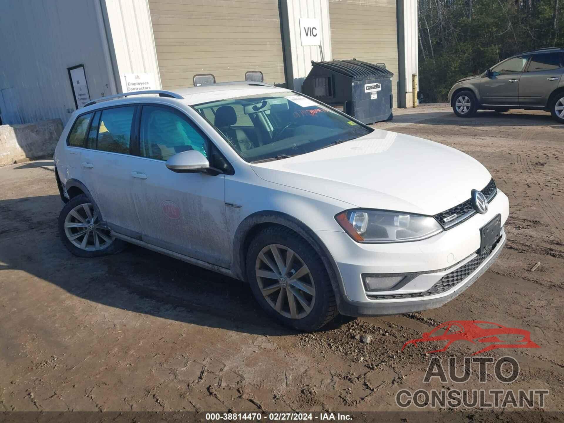 VOLKSWAGEN GOLF ALLTRACK 2017 - 3VWM17AU2HM529335