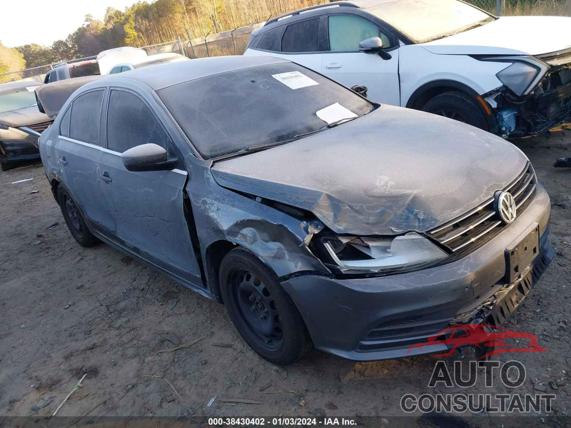 VOLKSWAGEN JETTA 2017 - 3VW2B7AJ5HM287909