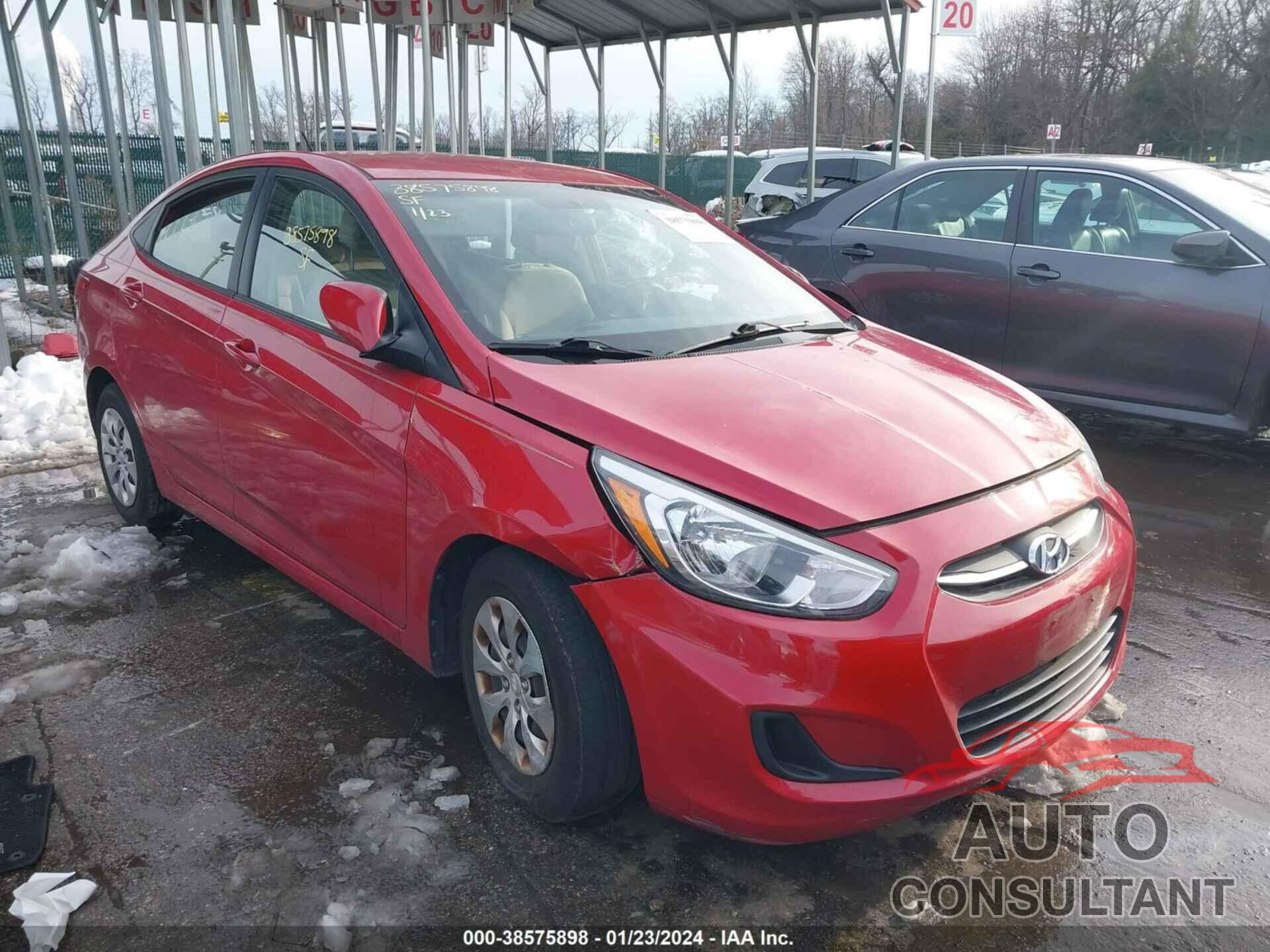 HYUNDAI ACCENT 2017 - KMHCT4AE3HU271754