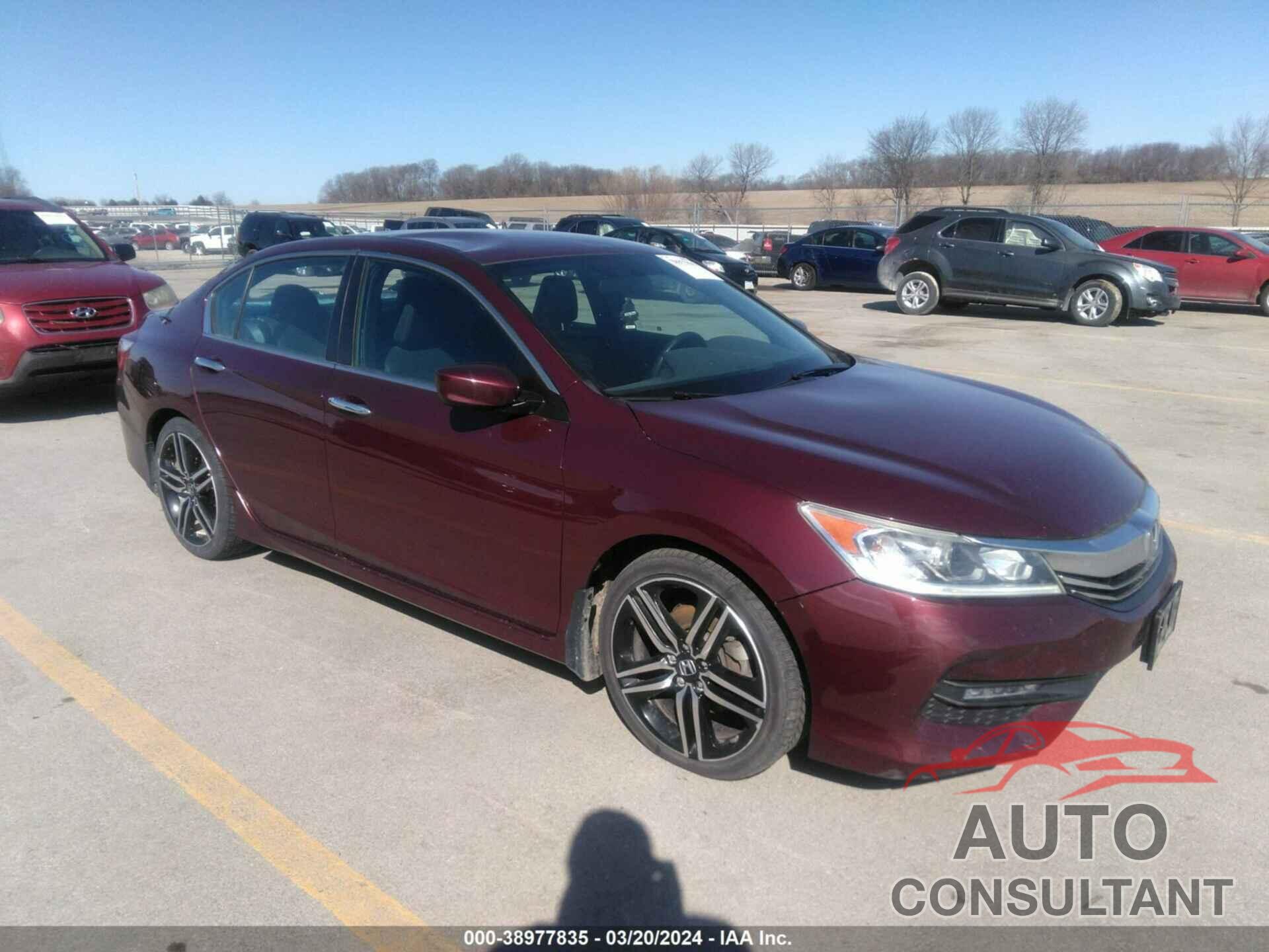 HONDA ACCORD 2017 - 1HGCR2F19HA055780