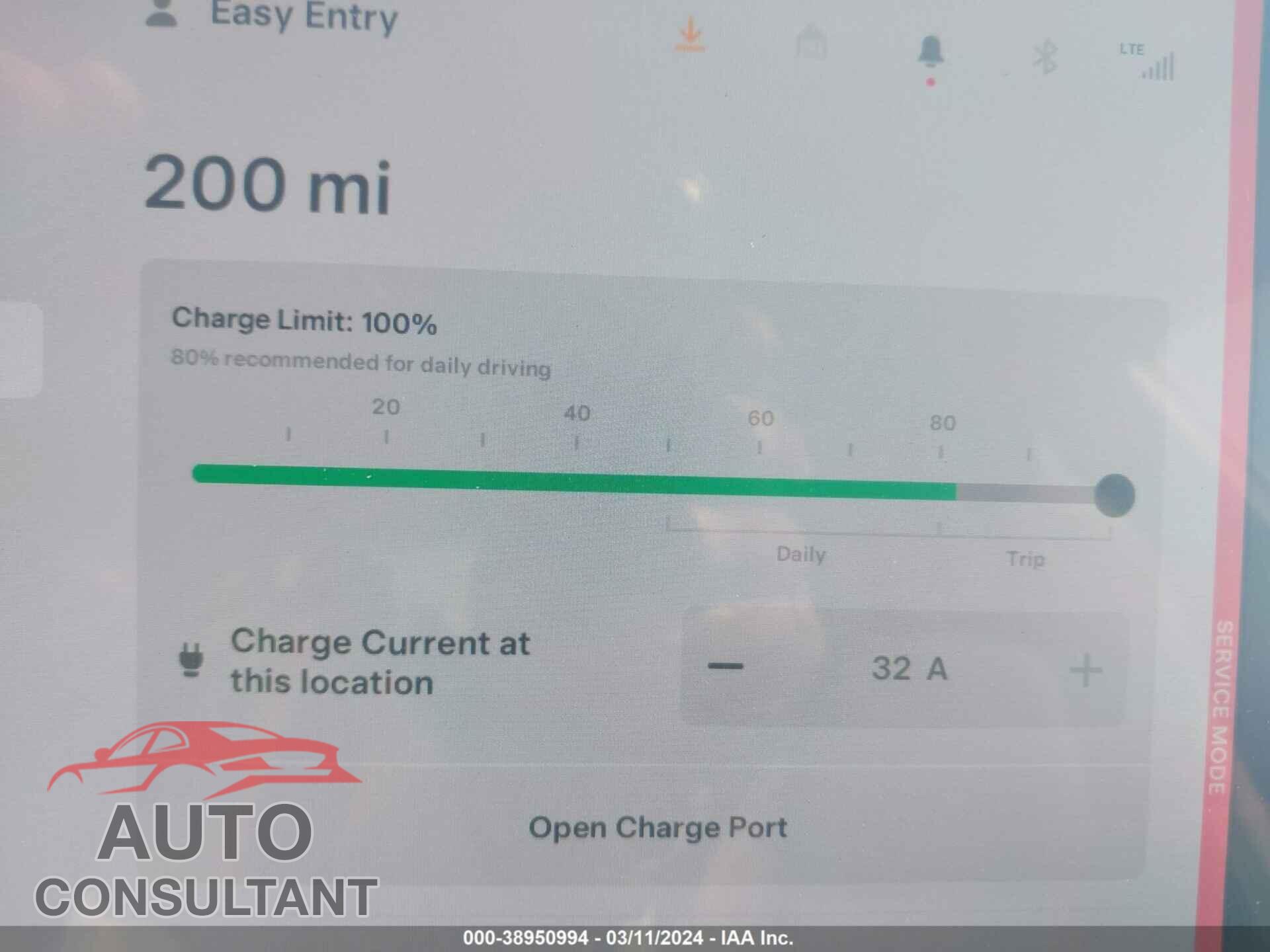 TESLA MODEL 3 2021 - 5YJ3E1EA0MF074662