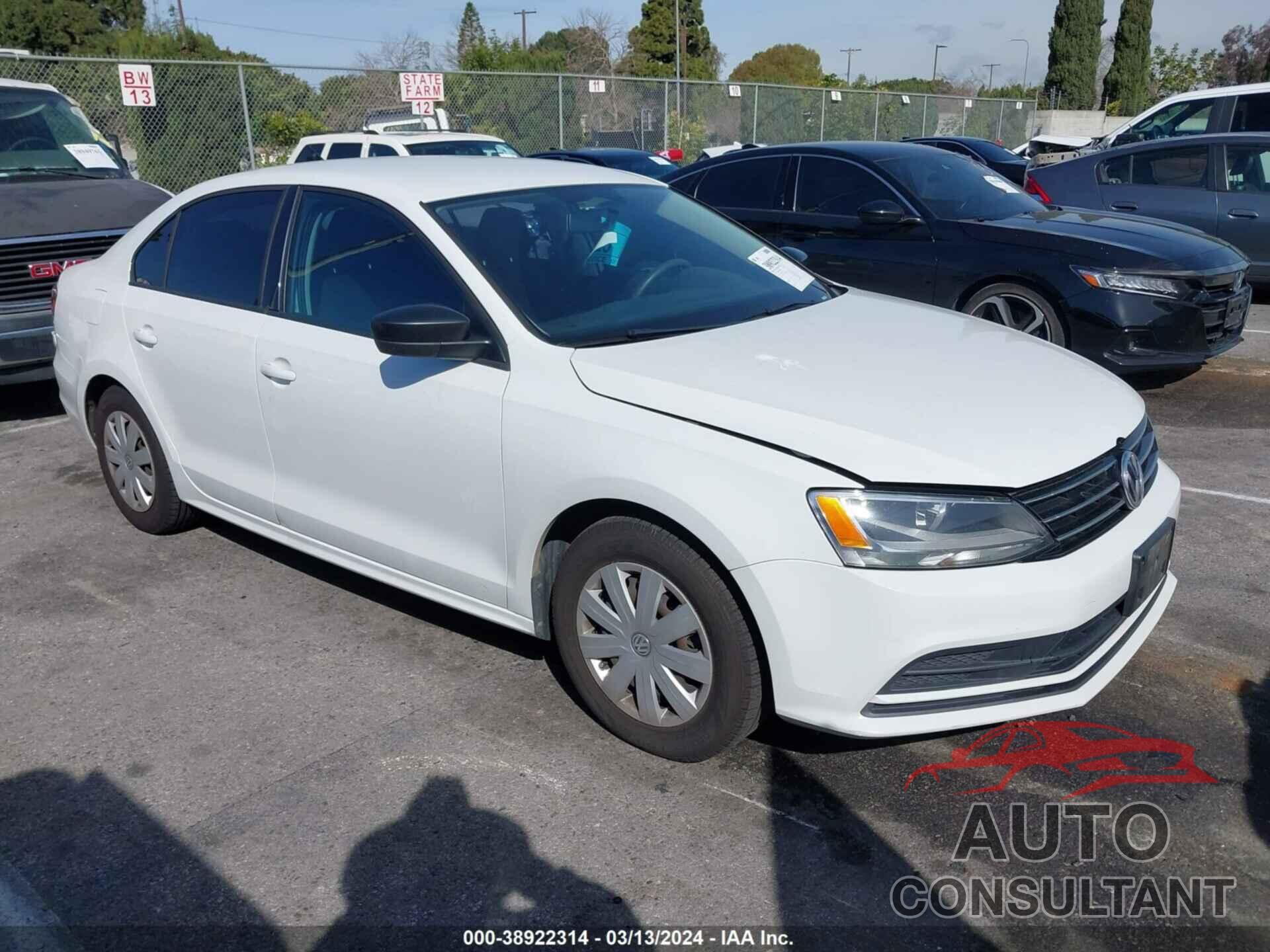 VOLKSWAGEN JETTA 2016 - 3VW267AJ9GM279380