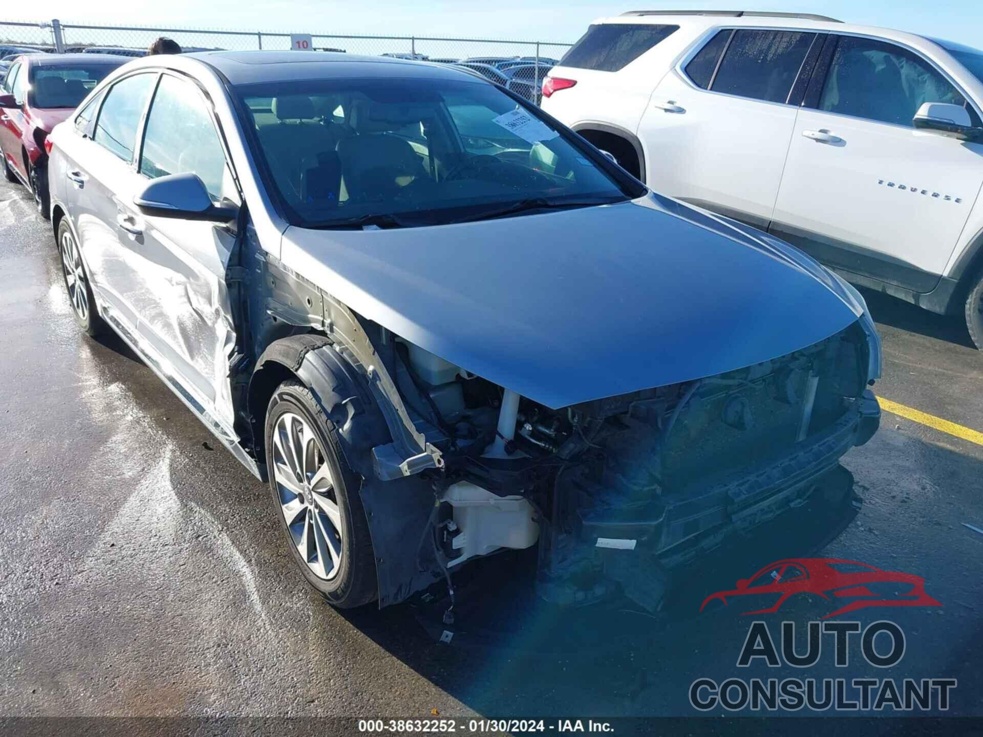 HYUNDAI SONATA 2017 - 5NPE34AF1HH529348