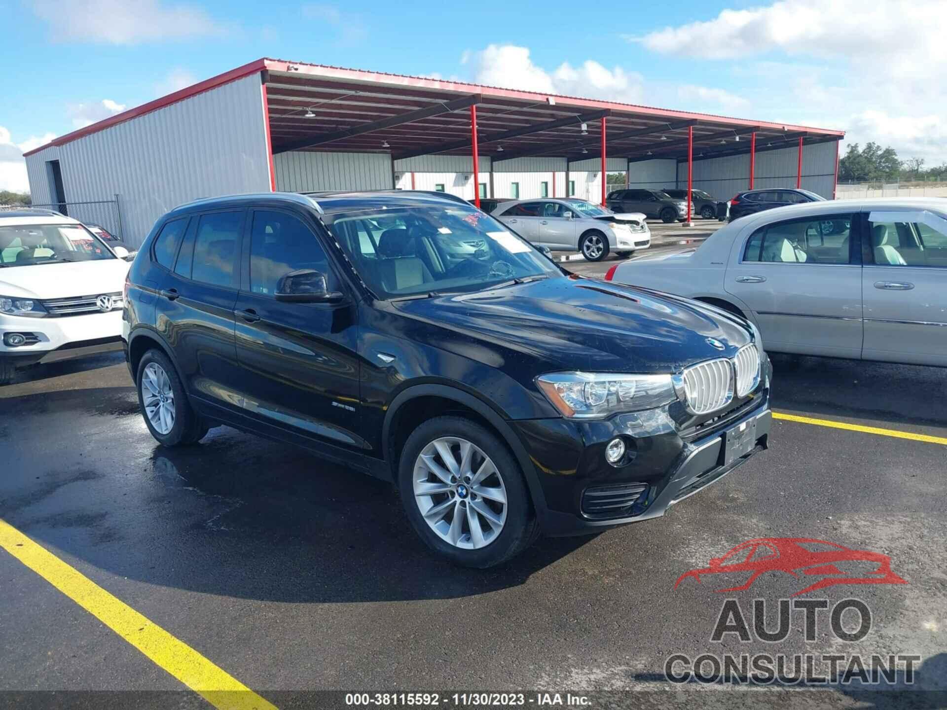 BMW X3 2017 - 5UXWZ7C36H0X39950