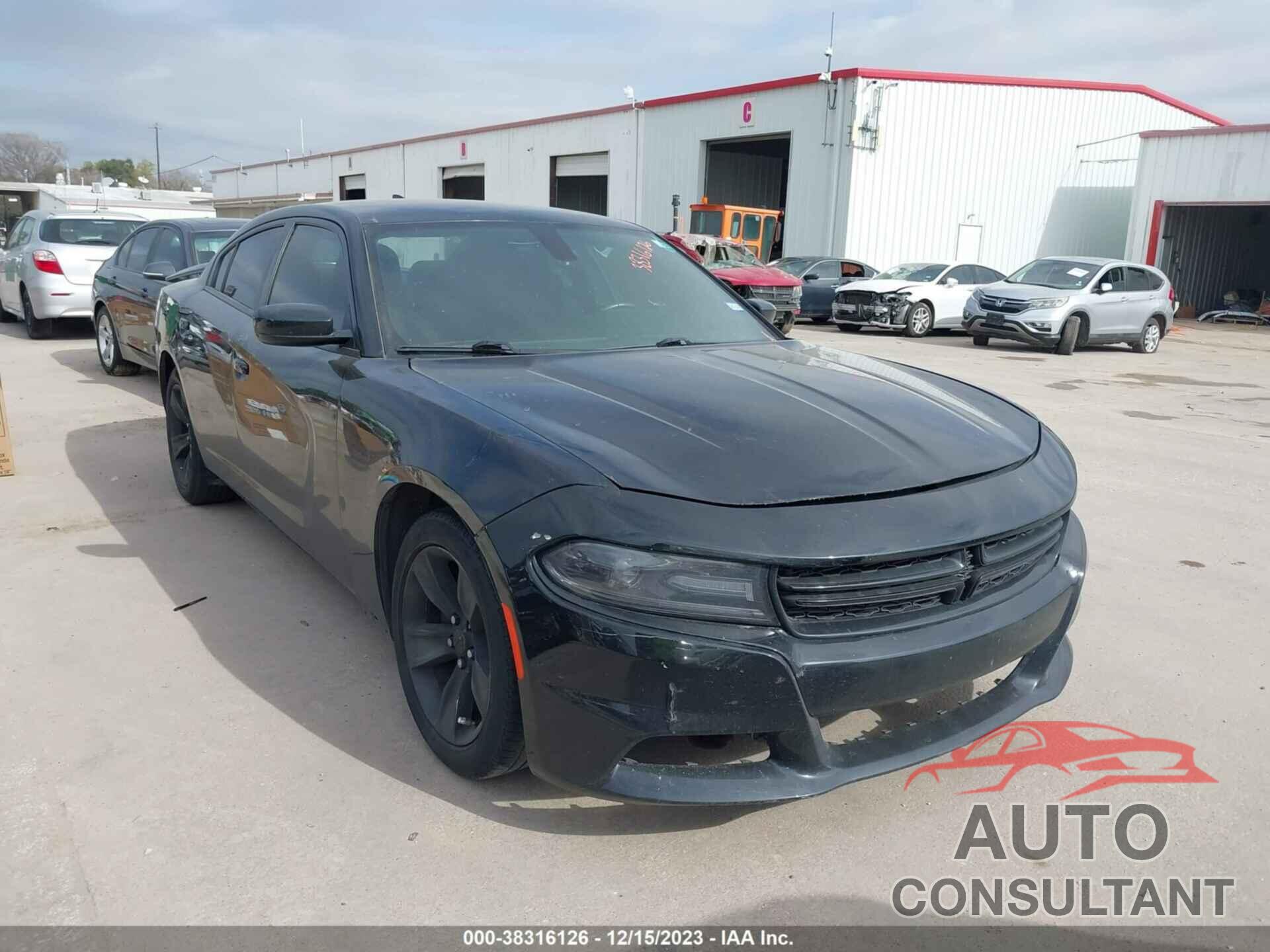 DODGE CHARGER 2016 - 2C3CDXHGXGH285473