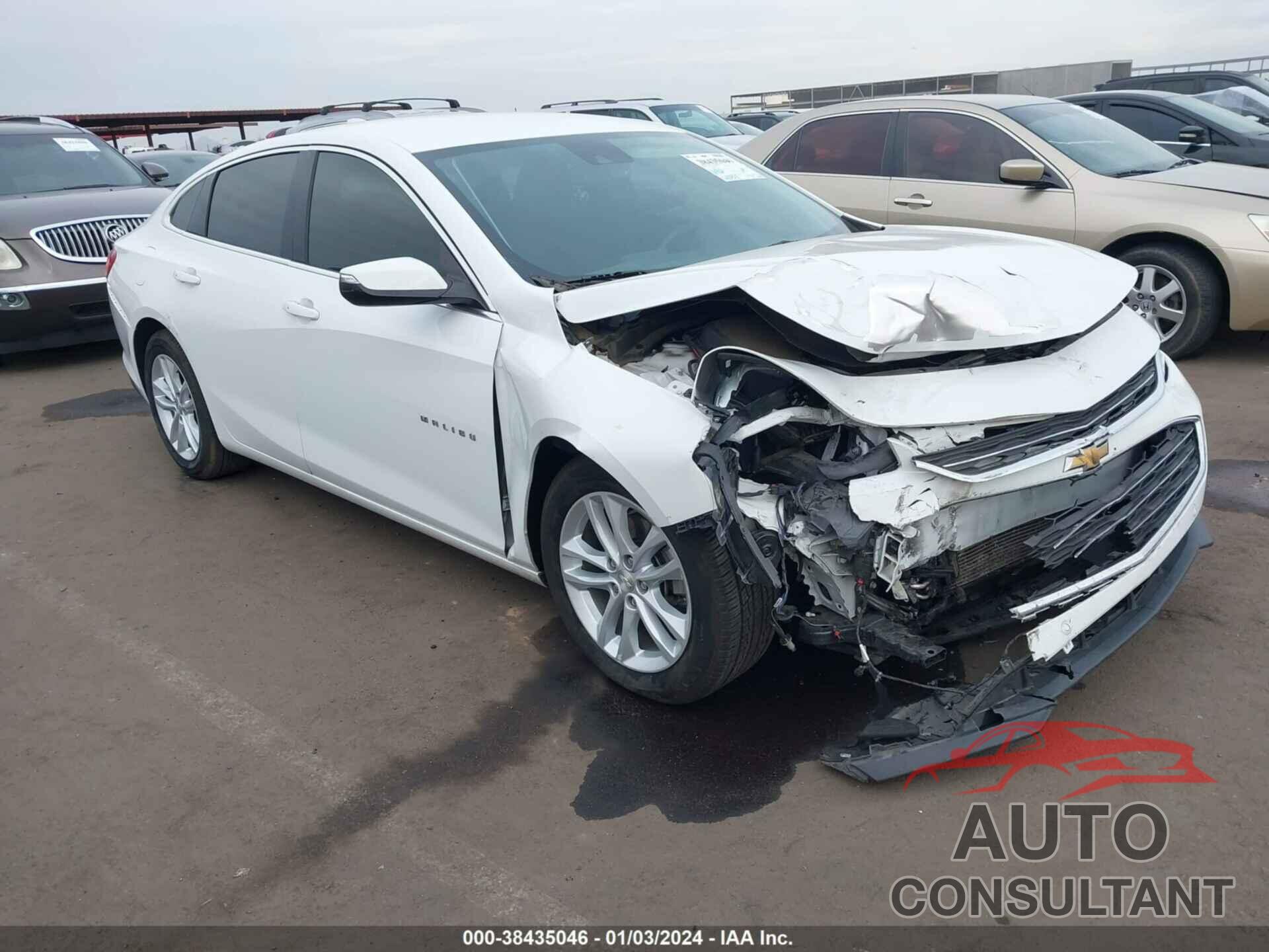 CHEVROLET MALIBU 2017 - 1G1ZE5ST9HF230084