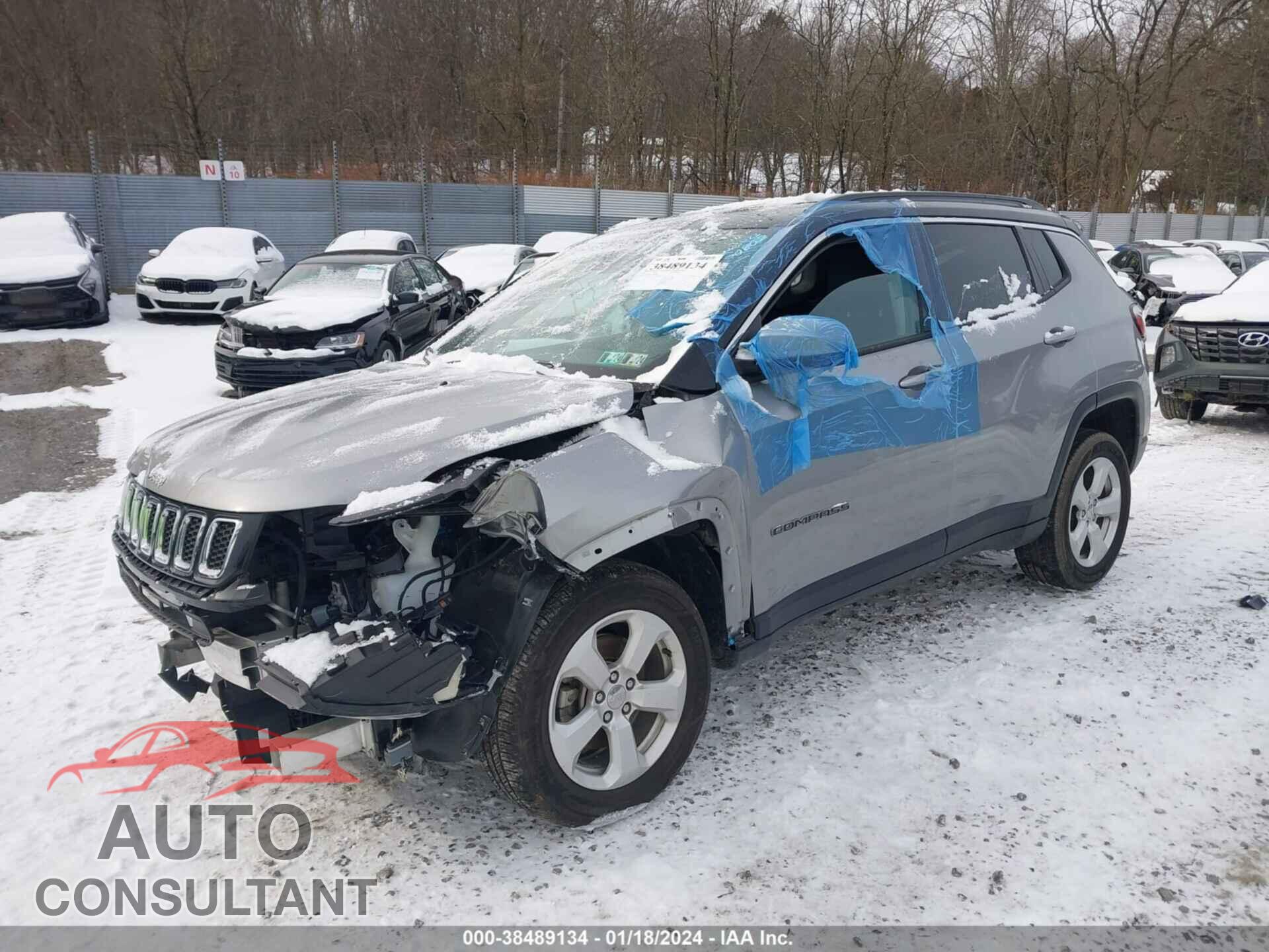 JEEP COMPASS 2019 - 3C4NJDBB5KT800808