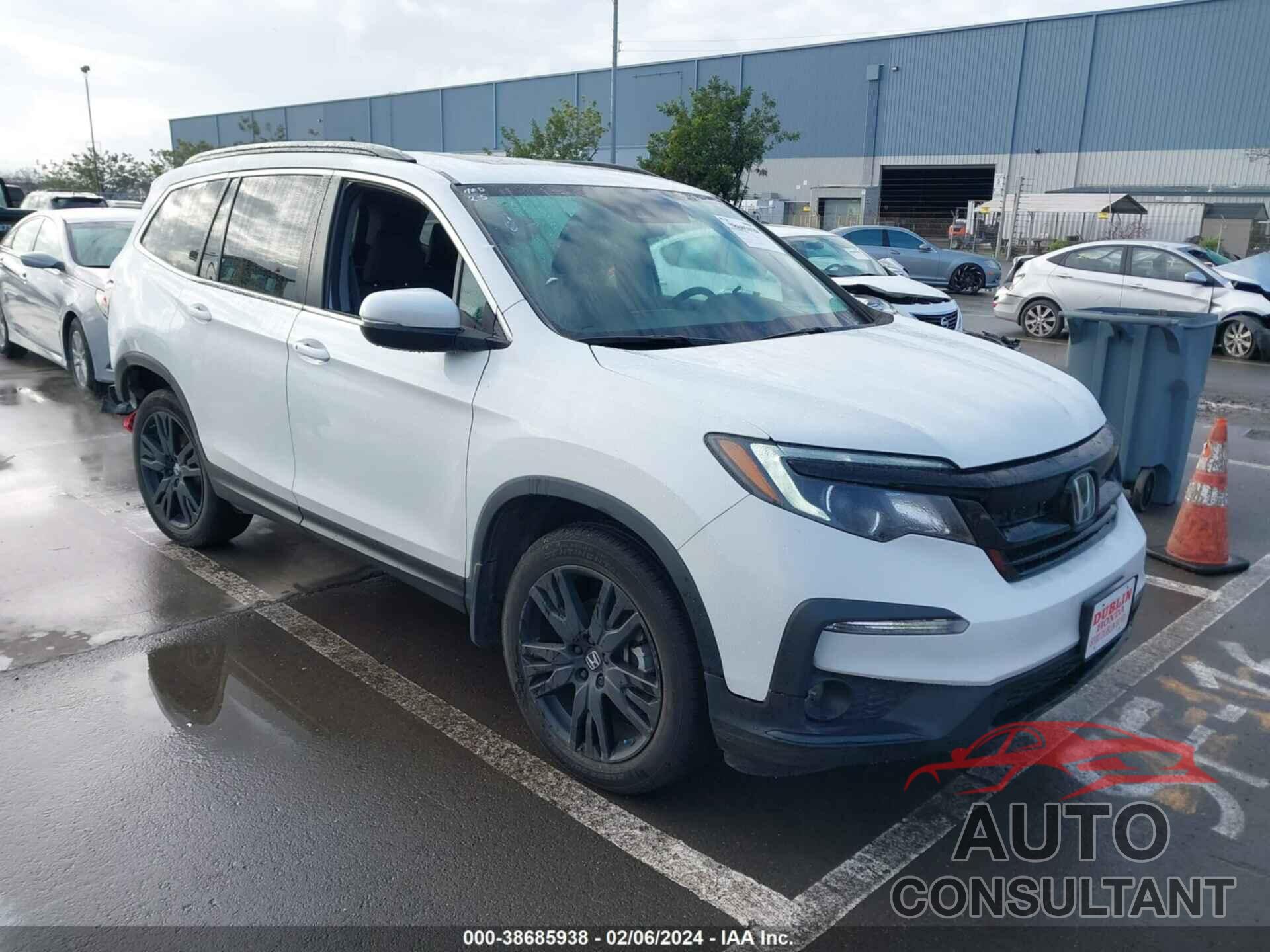 HONDA PILOT 2021 - 5FNYF5H23MB044926