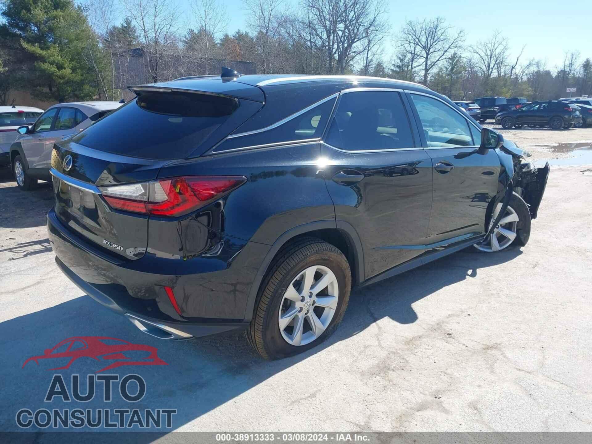 LEXUS RX 350 2016 - 2T2BZMCA4GC041558