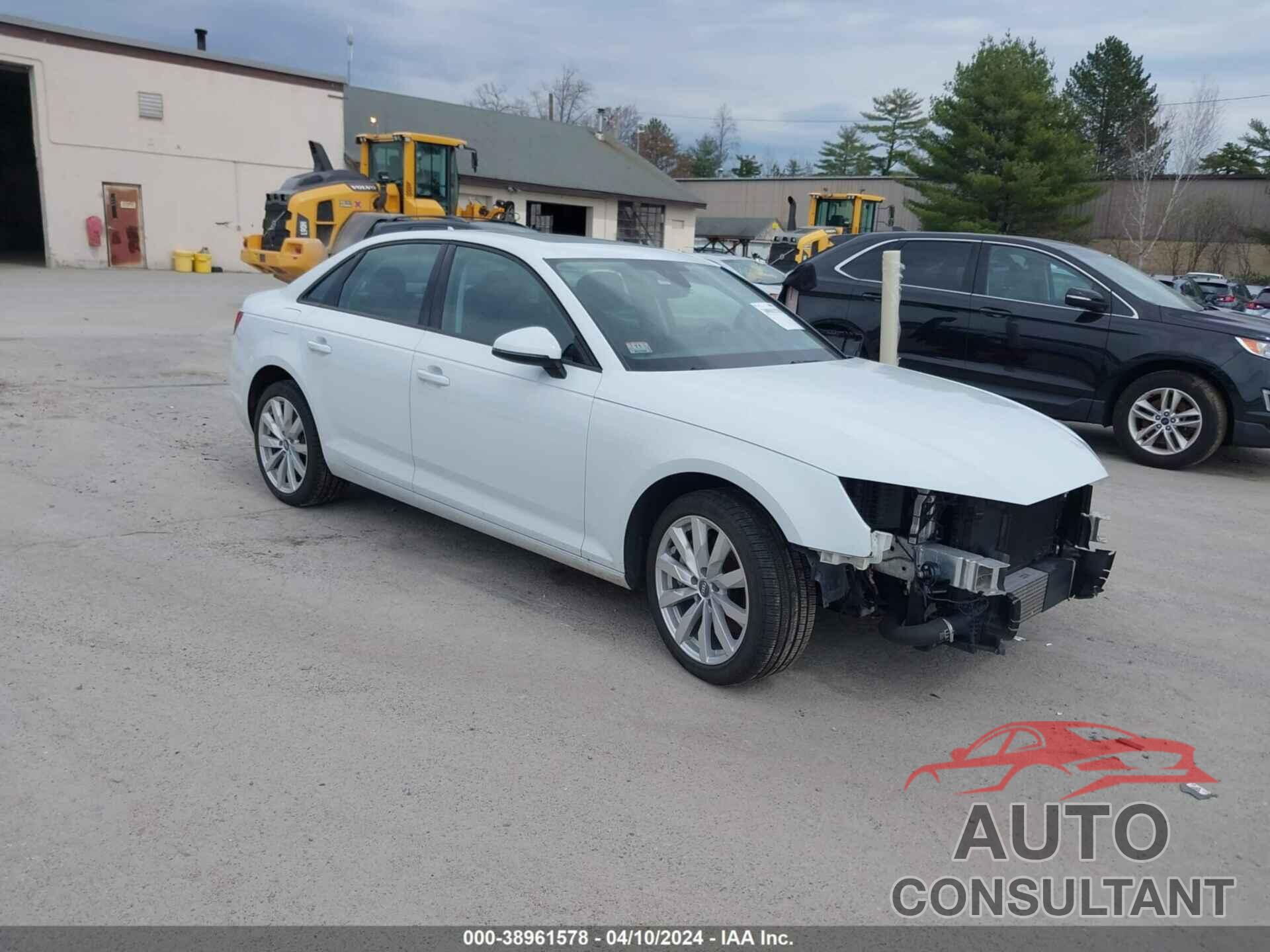 AUDI A4 2017 - WAUANAF48HN069293