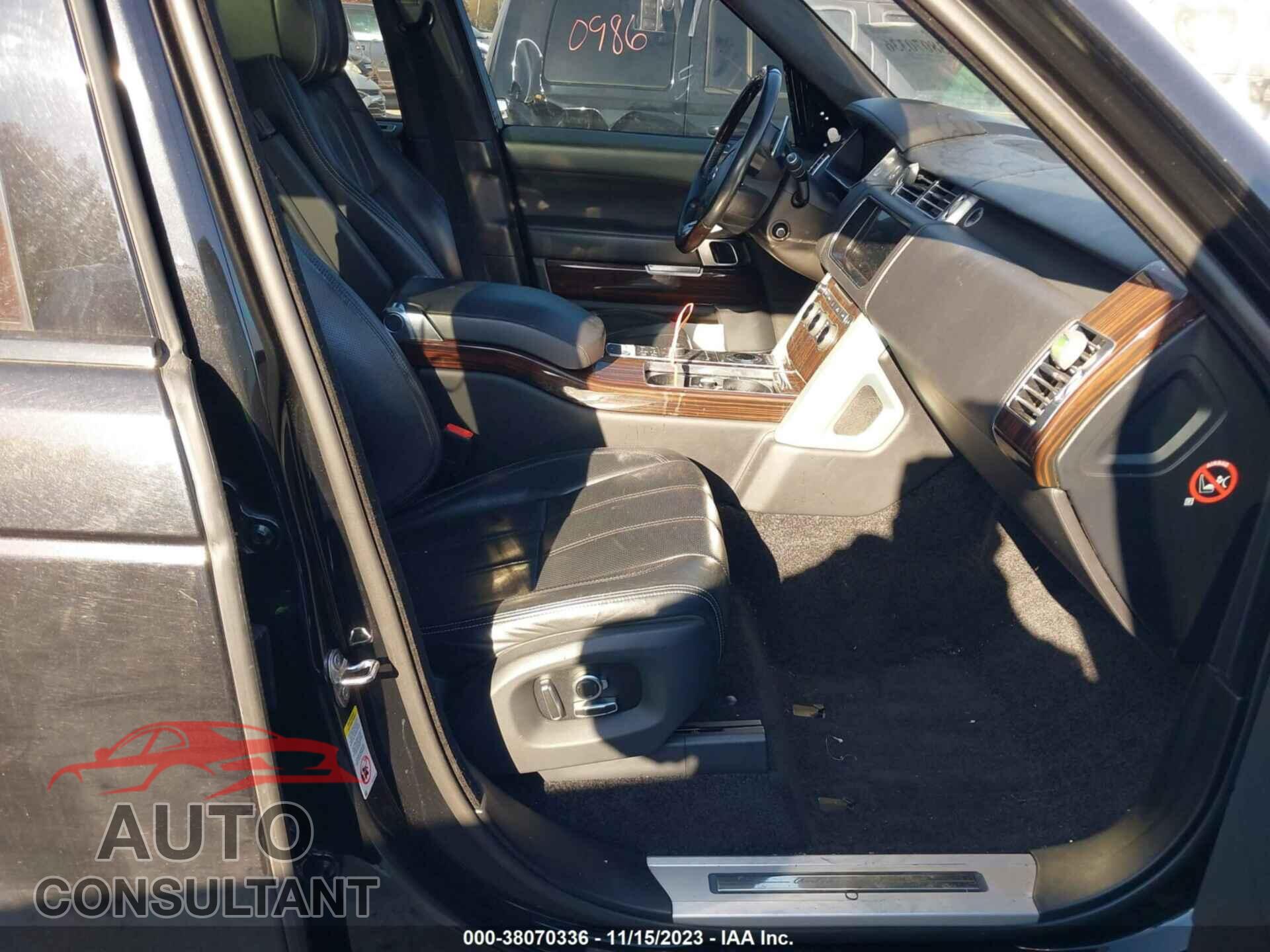 LAND ROVER RANGE ROVER 2017 - SALGV2FEXHA330290