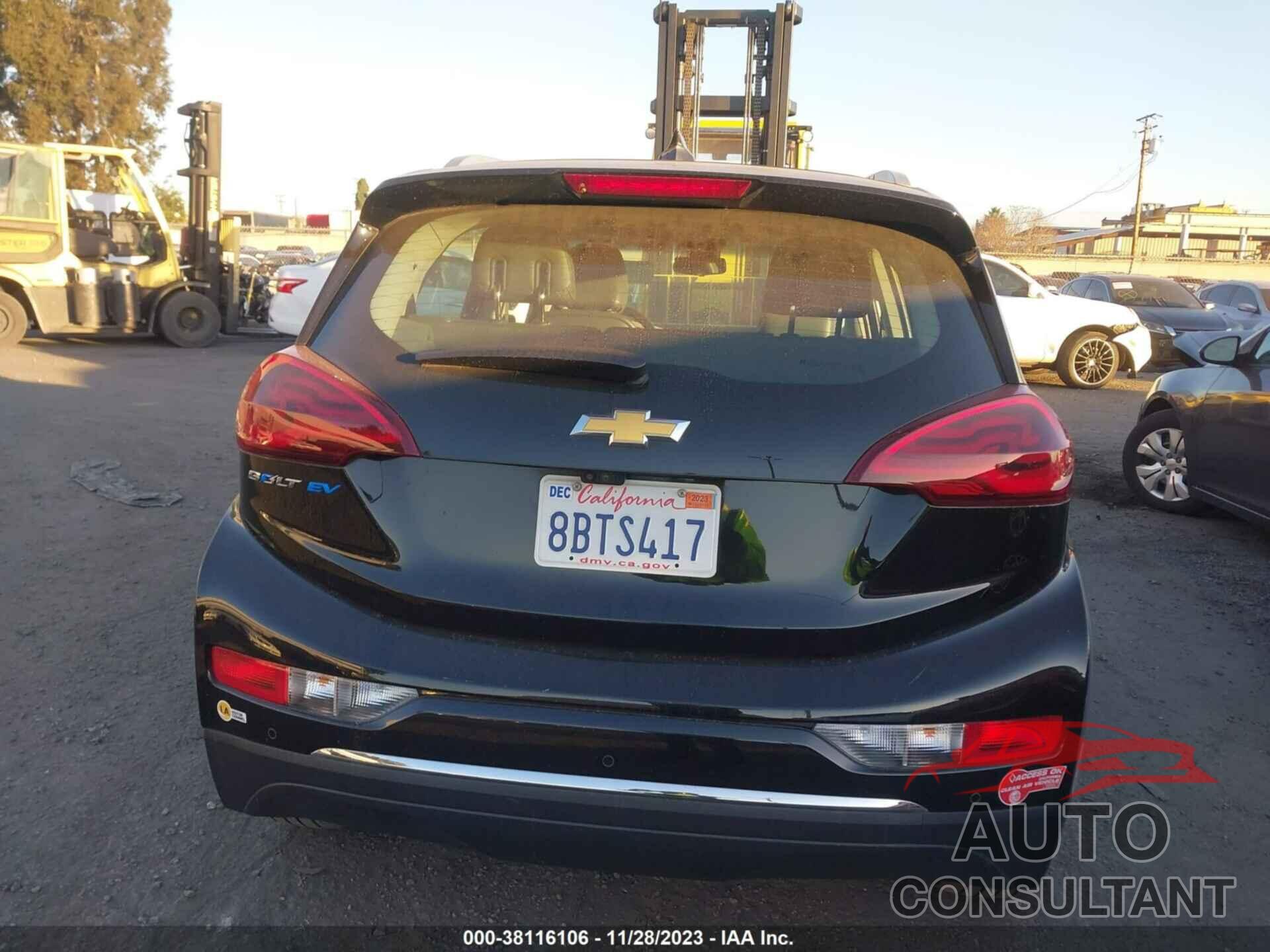 CHEVROLET BOLT EV 2017 - 1G1FX6S00H4186531