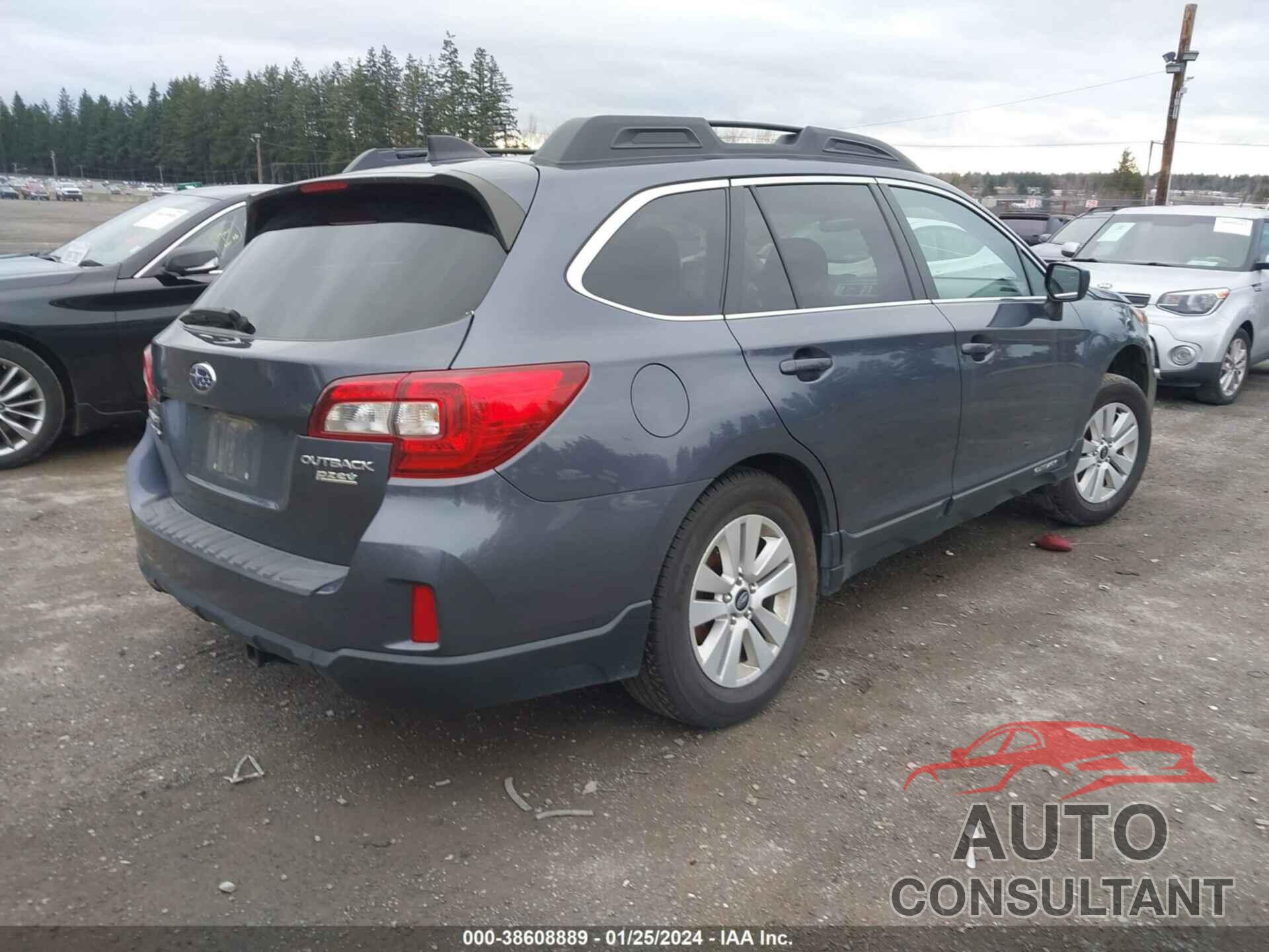 SUBARU OUTBACK 2016 - 4S4BSADC8G3280431