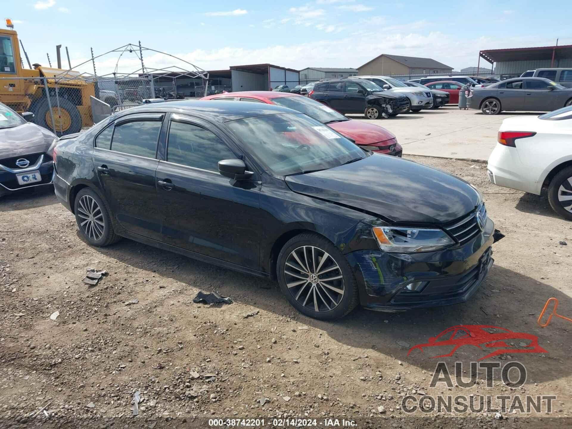 VOLKSWAGEN JETTA 2016 - 3VWD17AJ9GM350374