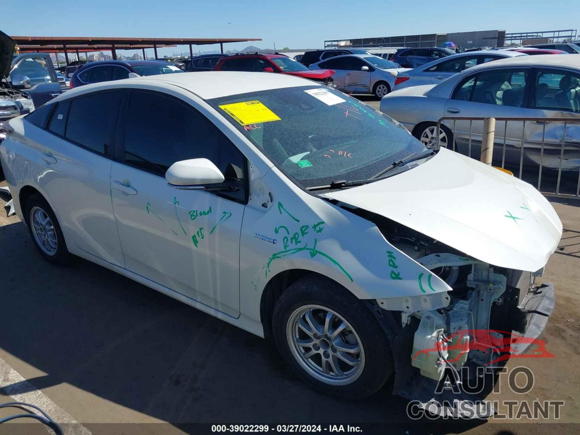 TOYOTA PRIUS 2017 - JTDKARFU9H3531017