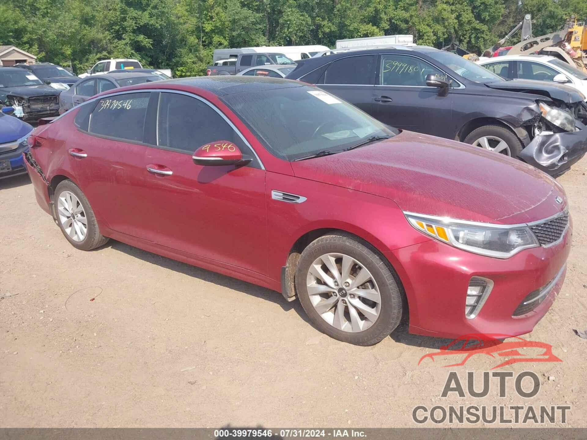 KIA OPTIMA 2018 - 5XXGT4L34JG188251