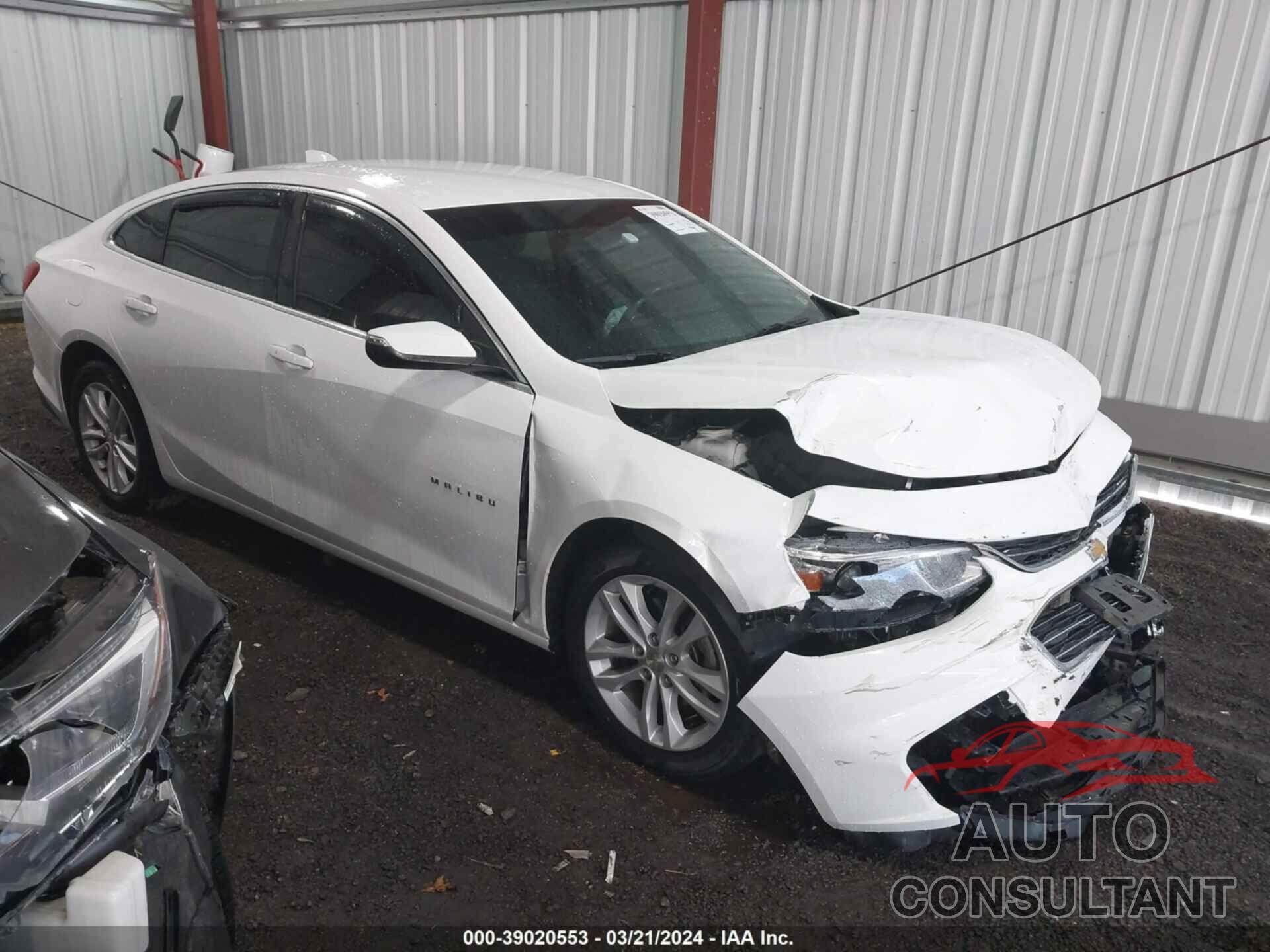 CHEVROLET MALIBU 2016 - 1G1ZE5ST9GF240371