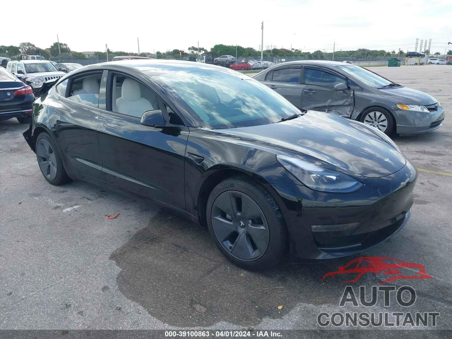 TESLA MODEL 3 2022 - 5YJ3E1EB6NF102331