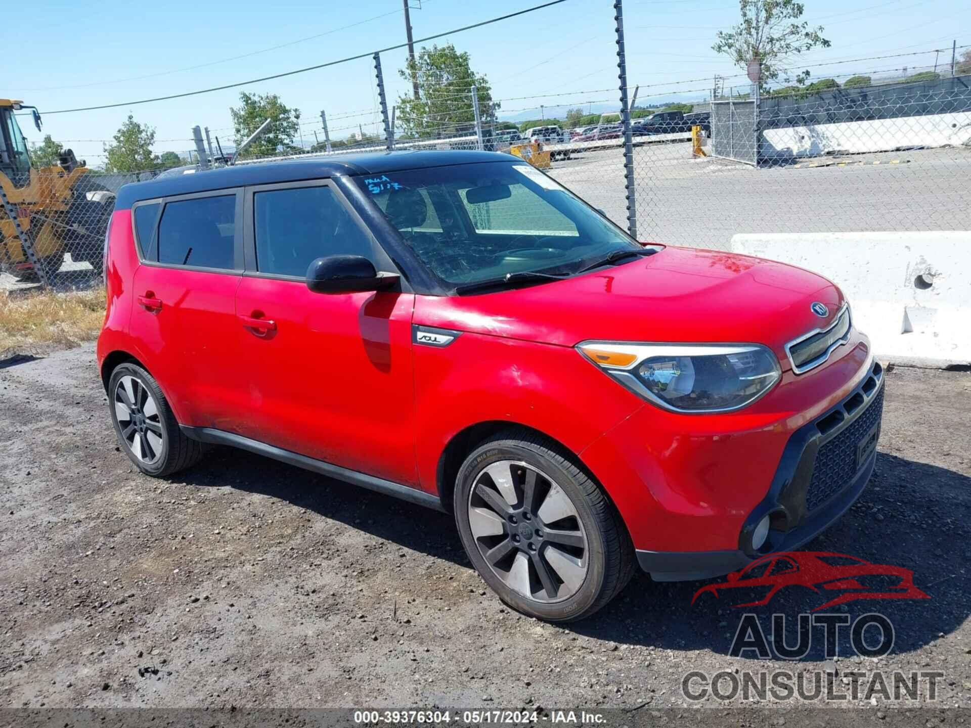 KIA SOUL 2016 - KNDJP3A52G7393982