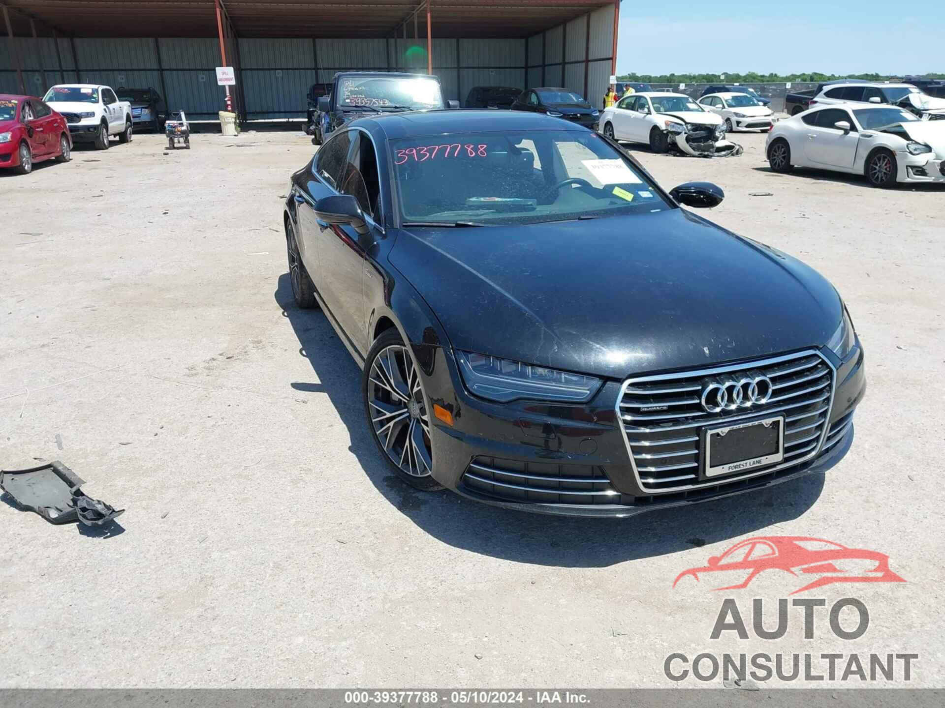 AUDI A7 2016 - WAUWGAFC0GN073408