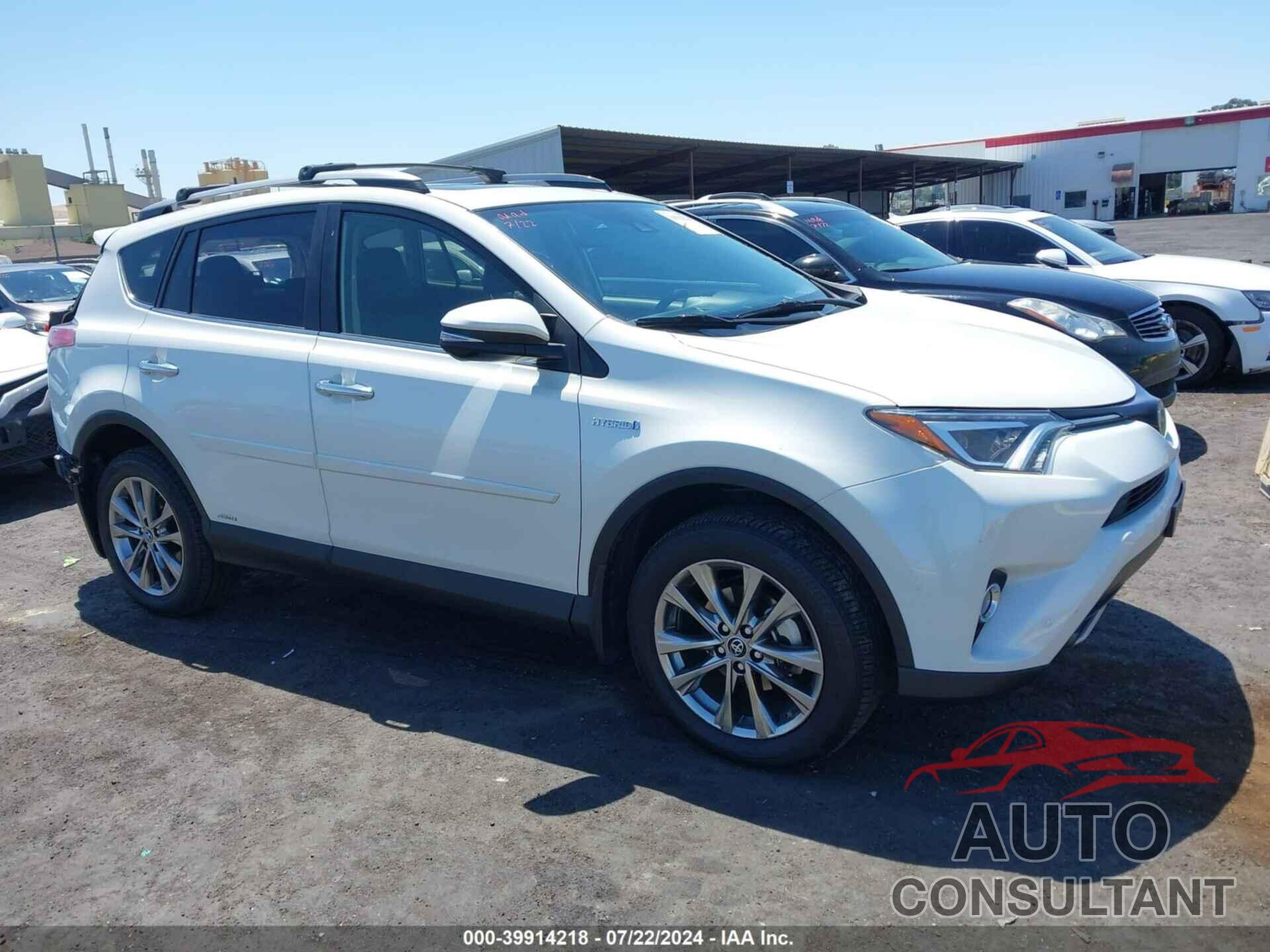 TOYOTA RAV4 HYBRID 2017 - JTMDJREV7HD124262