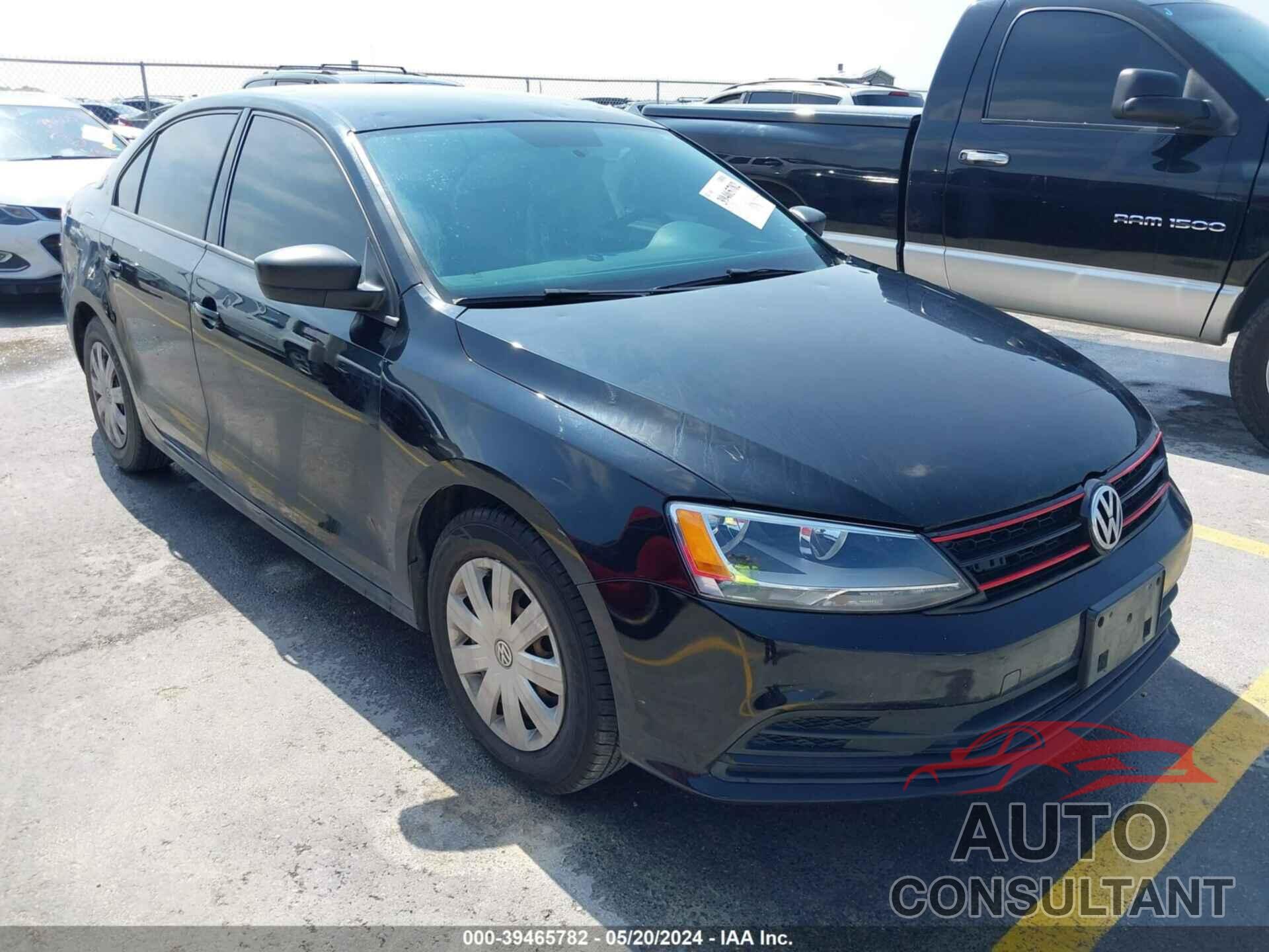 VOLKSWAGEN JETTA 2016 - 3VW267AJ3GM344157