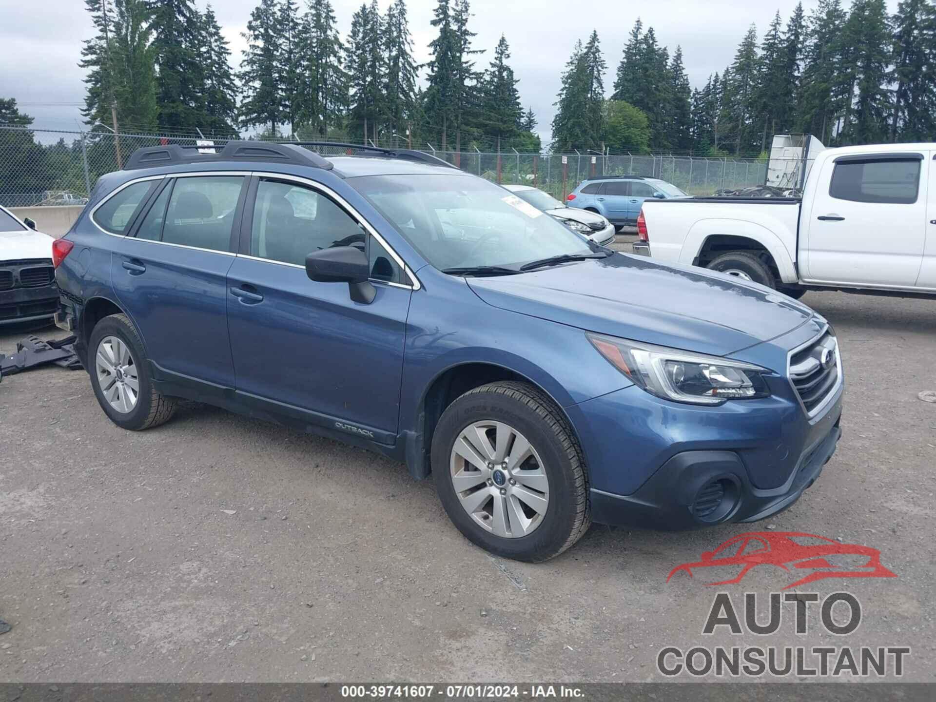 SUBARU OUTBACK 2018 - 4S4BSAAC0J3330234