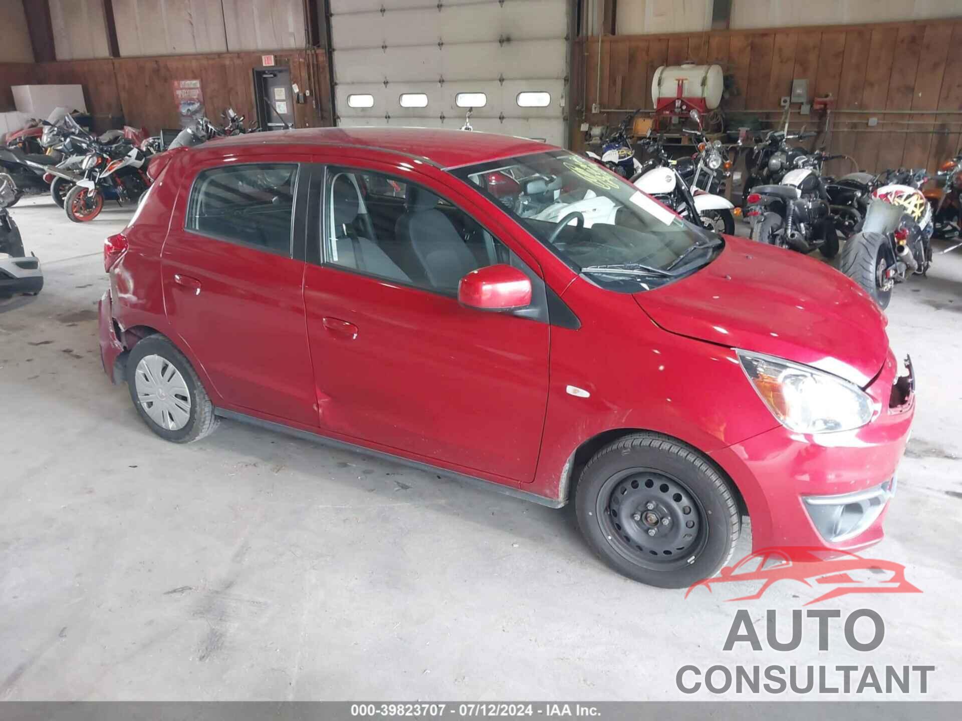 MITSUBISHI MIRAGE 2019 - ML32A3HJ0KH015562