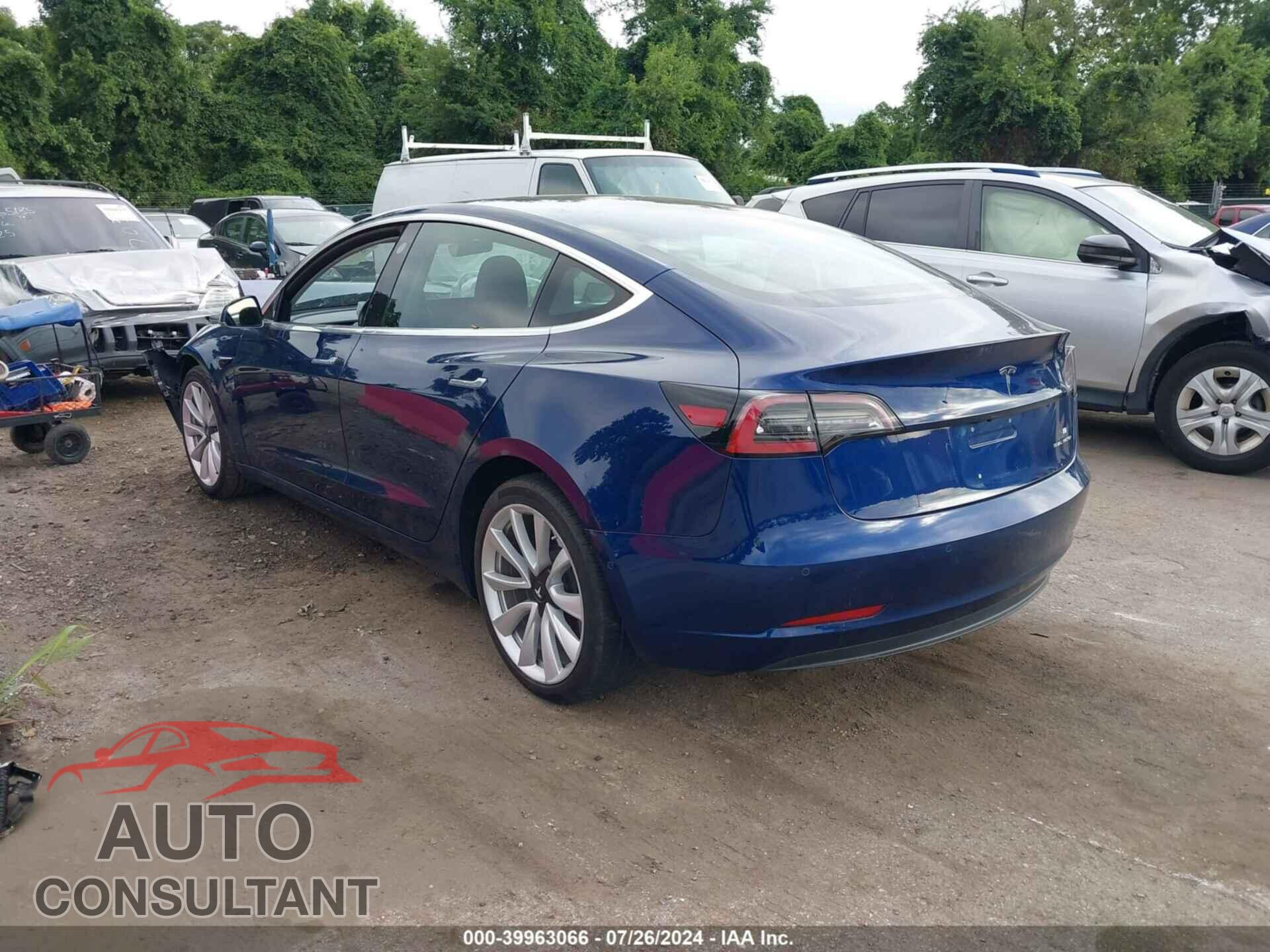 TESLA MODEL 3 2018 - 5YJ3E1EB6JF088456