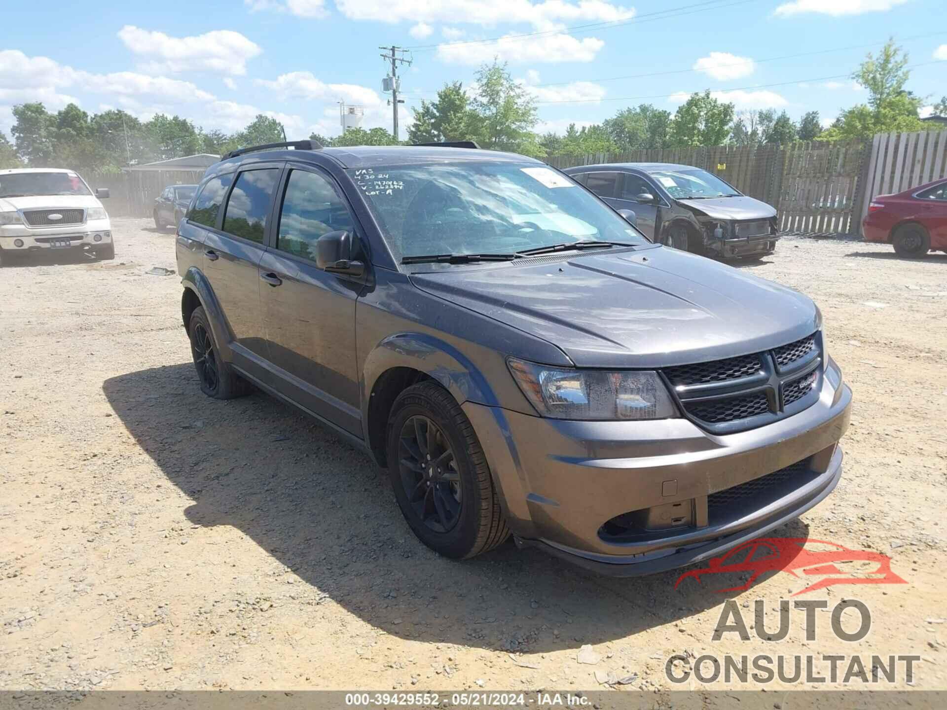 DODGE JOURNEY 2020 - 3C4PDCAB1LT262394