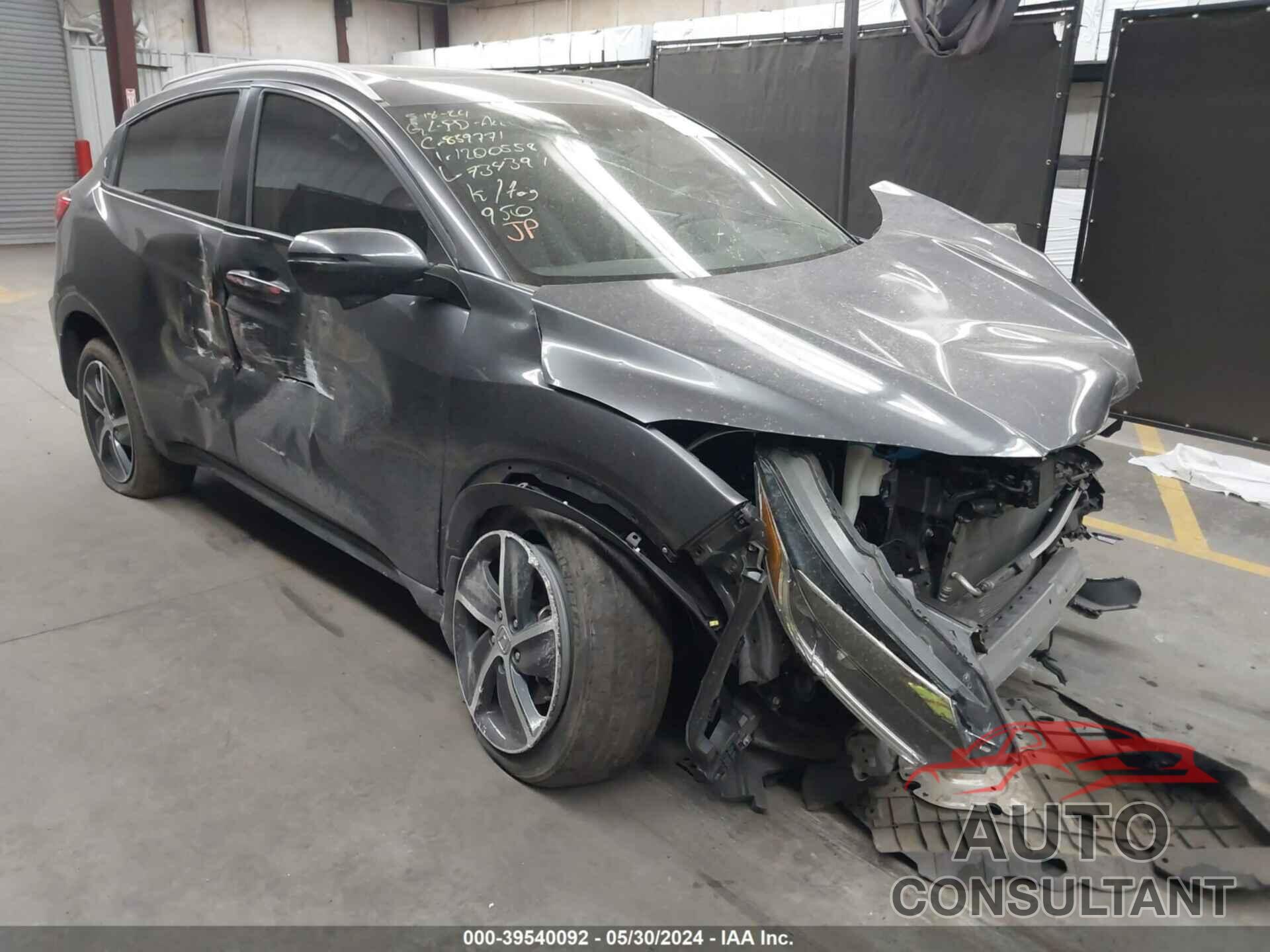 HONDA HR-V 2022 - 3CZRU5H72NM705648