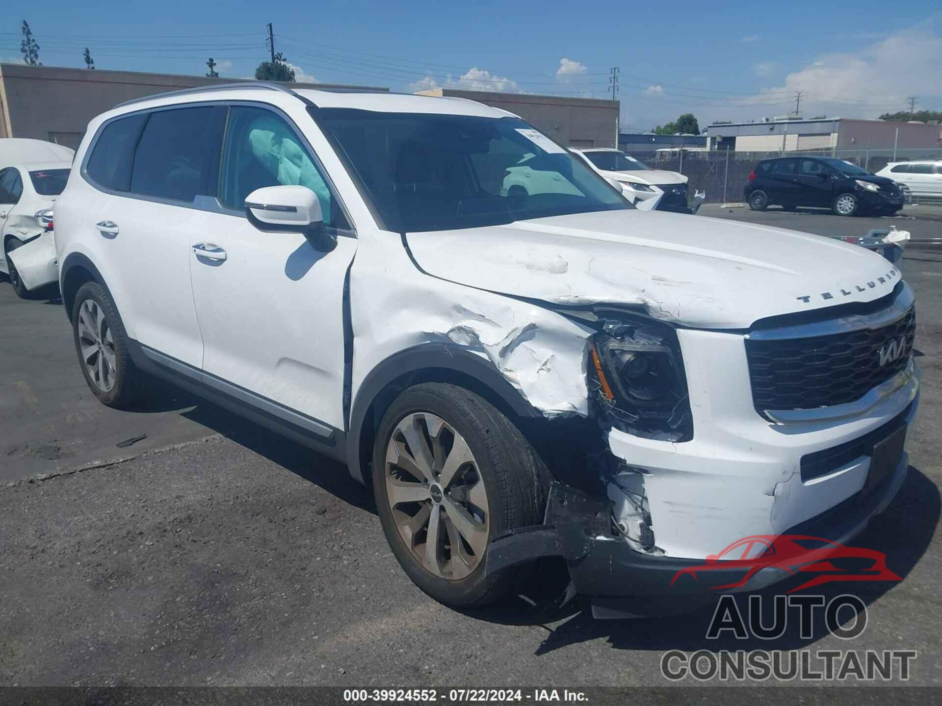 KIA TELLURIDE 2022 - 5XYP64HC2NG280962