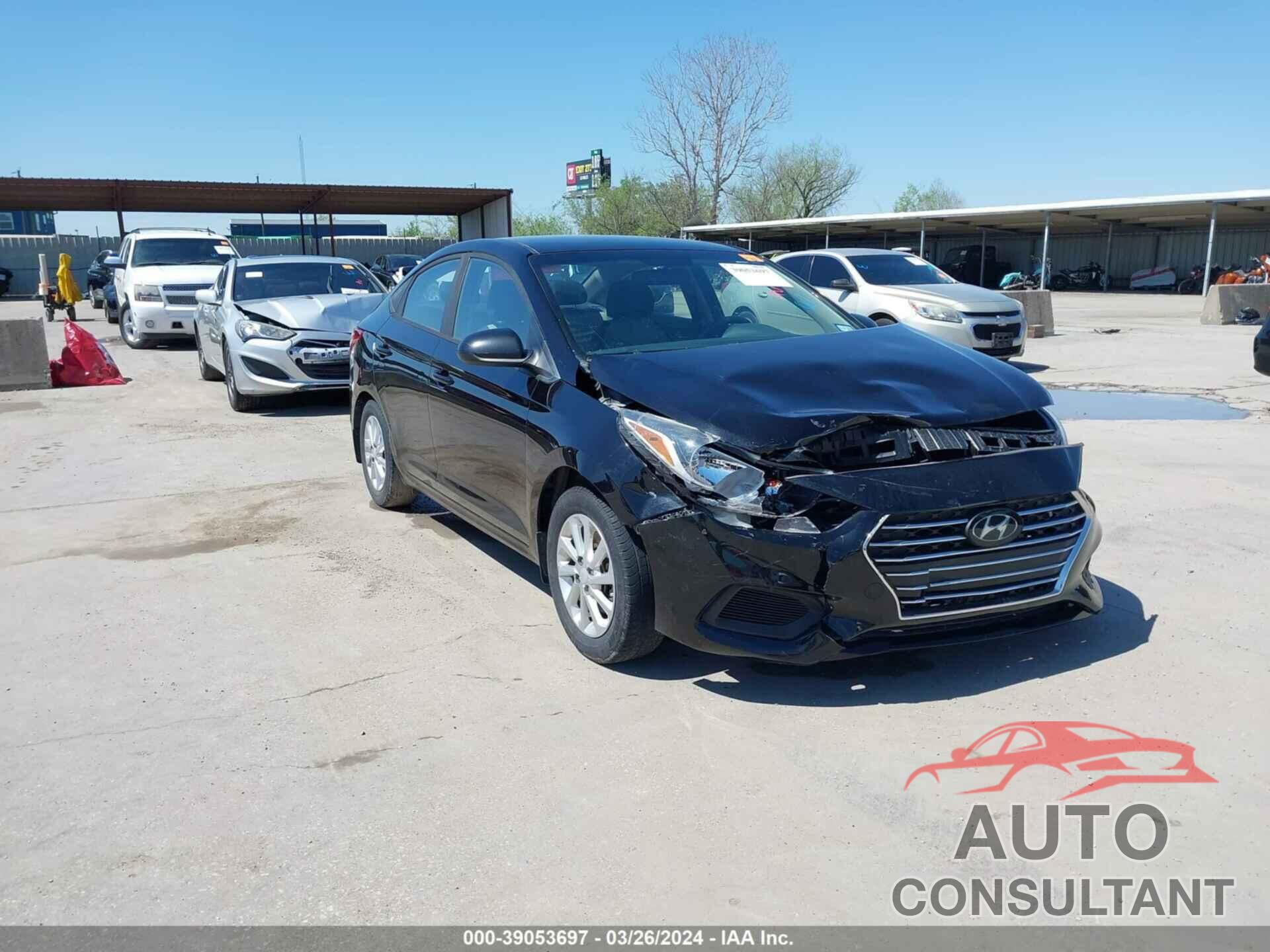 HYUNDAI ACCENT 2018 - 3KPC24A32JE021884