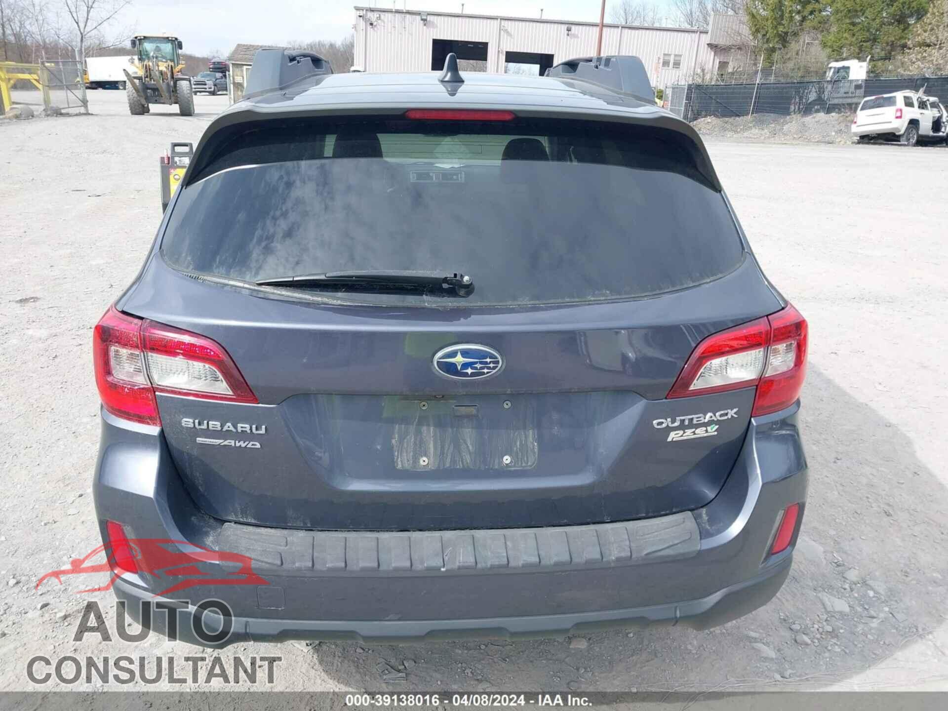 SUBARU OUTBACK 2016 - 4S4BSANC9G3245945