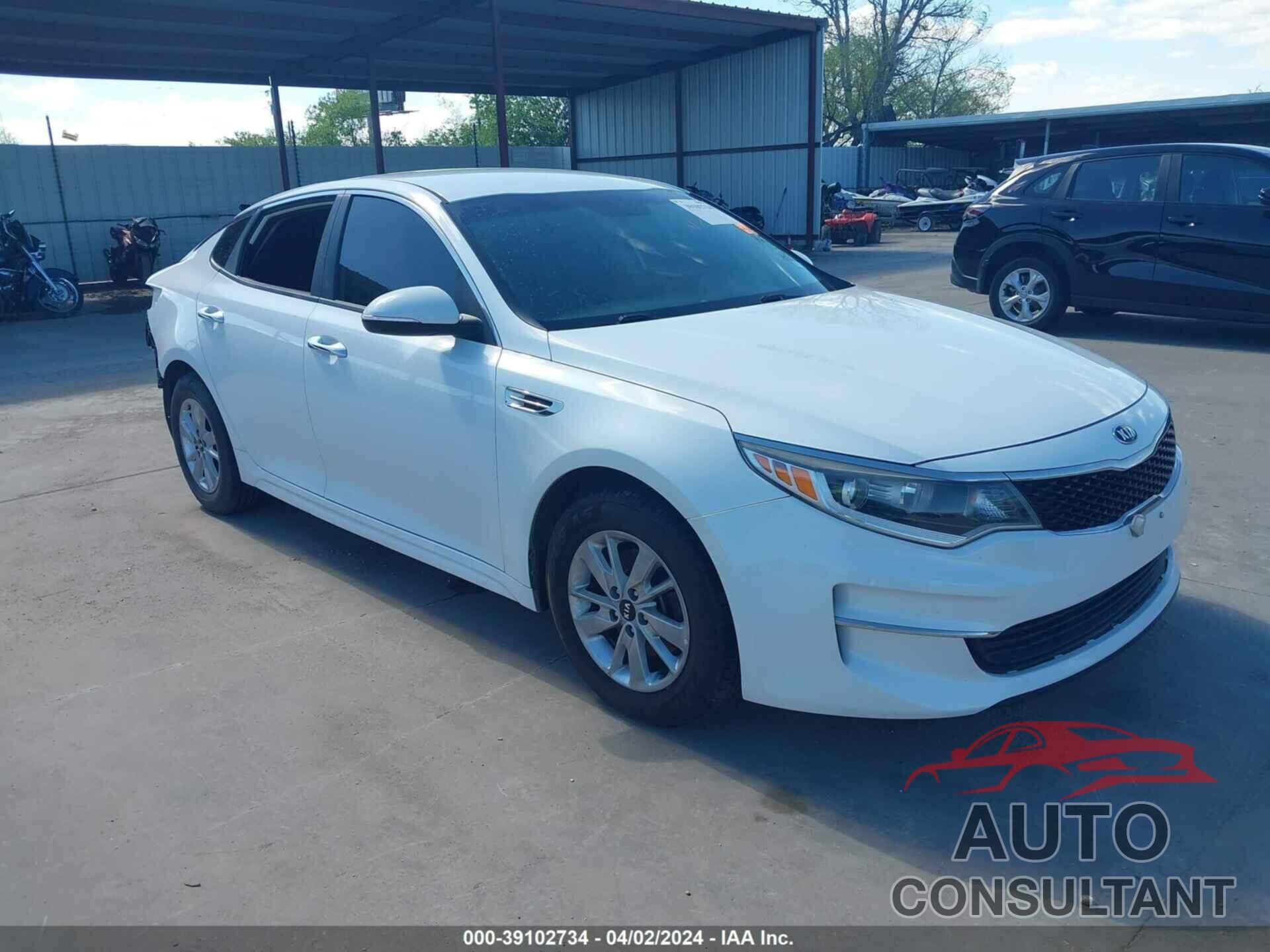 KIA OPTIMA 2016 - 5XXGT4L39GG048737