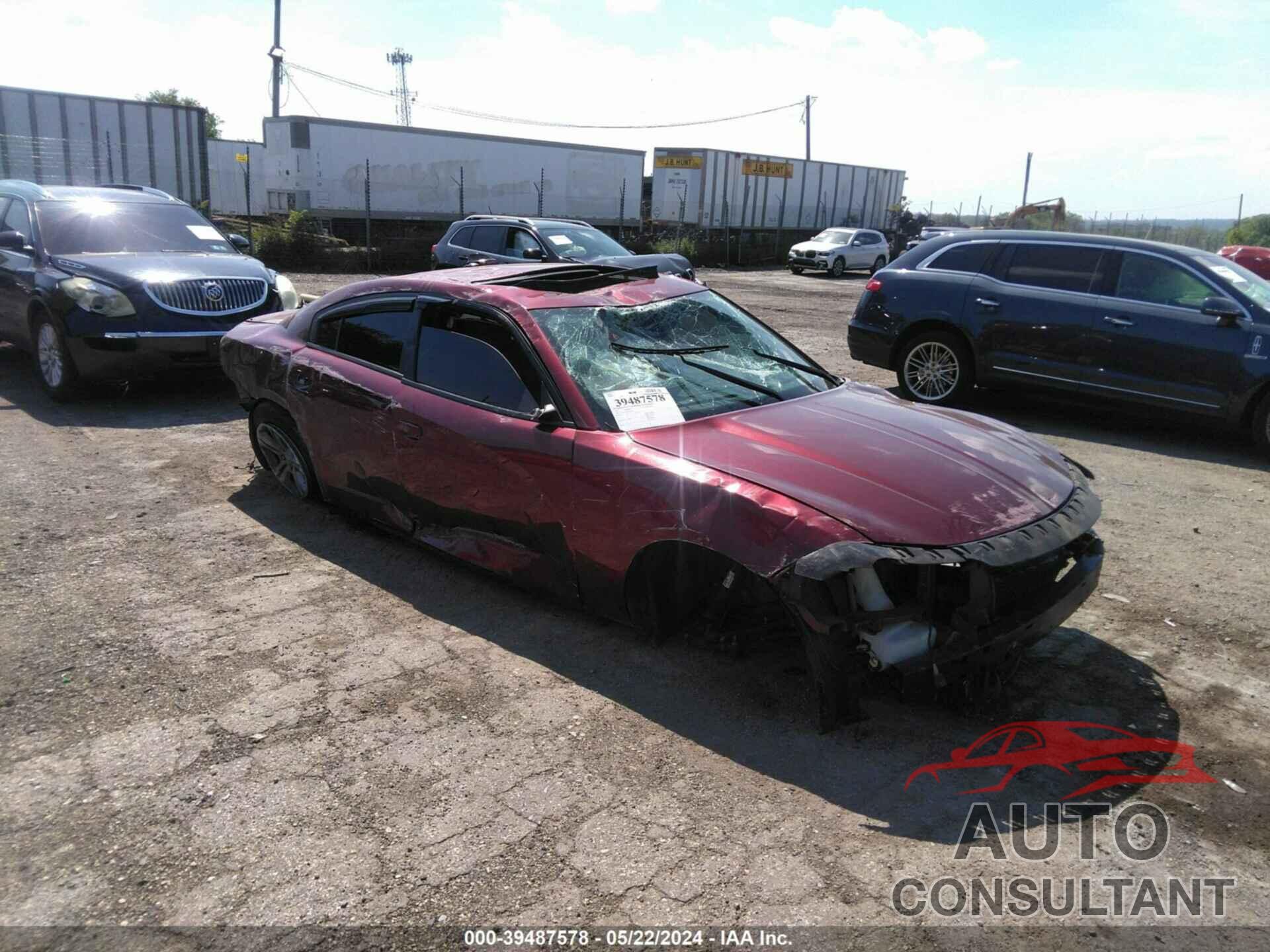 DODGE CHARGER 2019 - 2C3CDXBG2KH709472