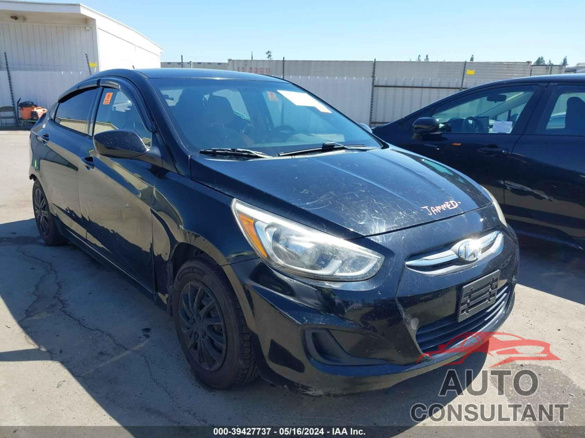 HYUNDAI ACCENT 2016 - KMHCT4AE6GU161909