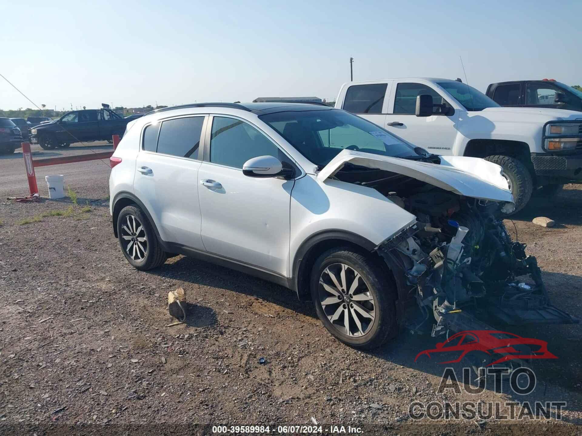 KIA SPORTAGE 2018 - KNDPN3AC6J7417321