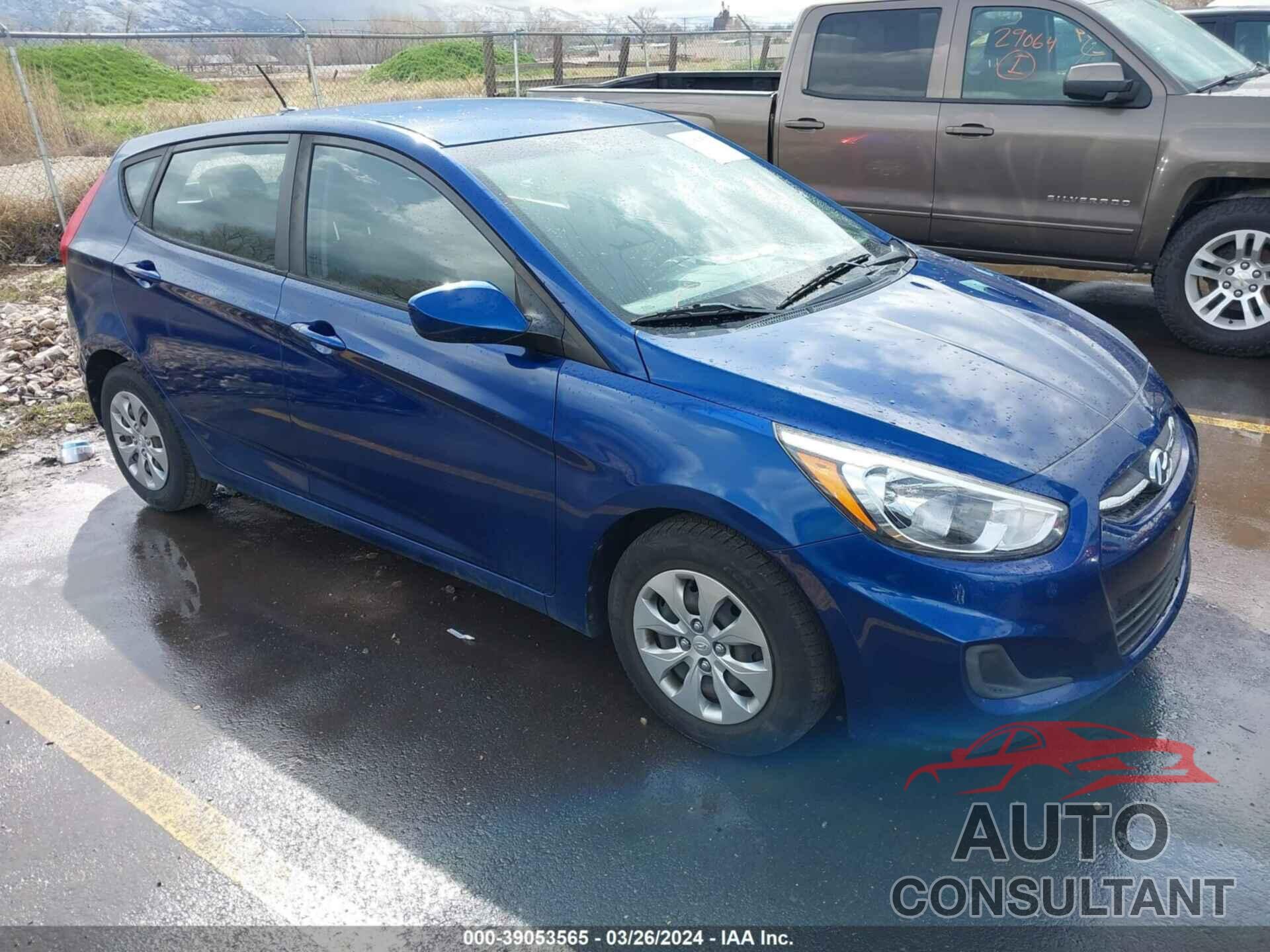 HYUNDAI ACCENT 2017 - KMHCT5AE3HU310591