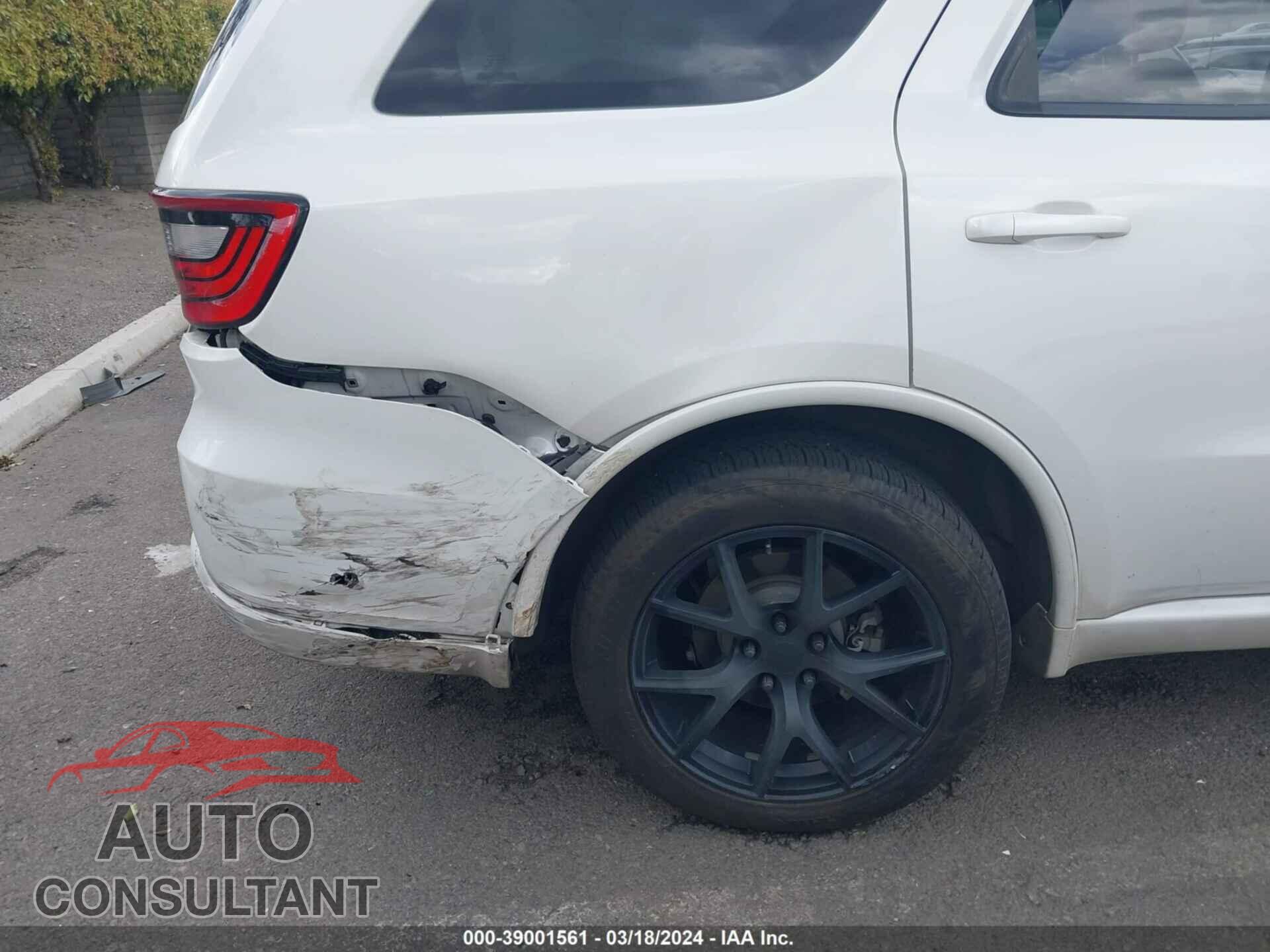 DODGE DURANGO 2018 - 1C4RDHDG4JC218895